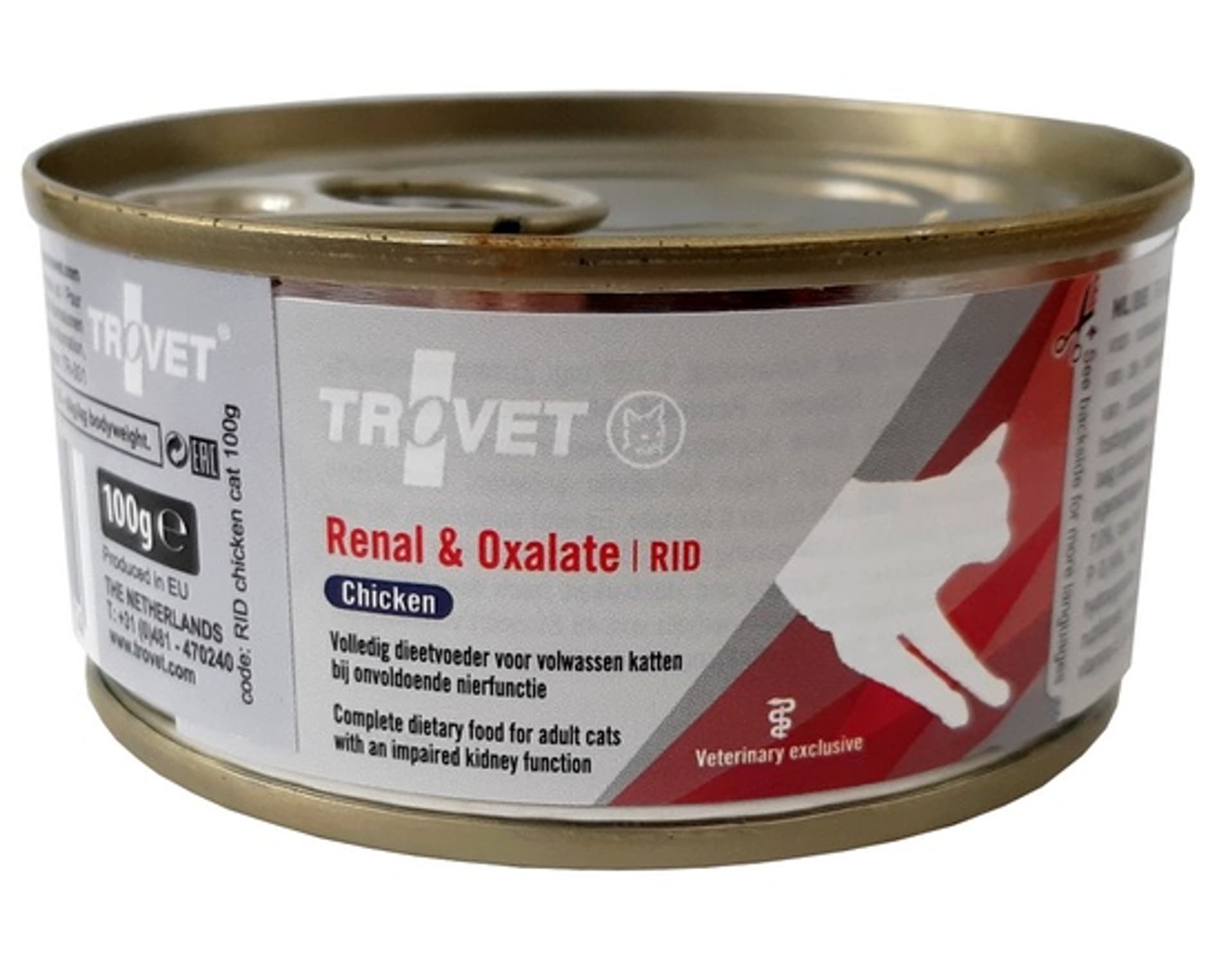 

Trovet RID Renal & Oxalate dla kota kurczak puszka 100g