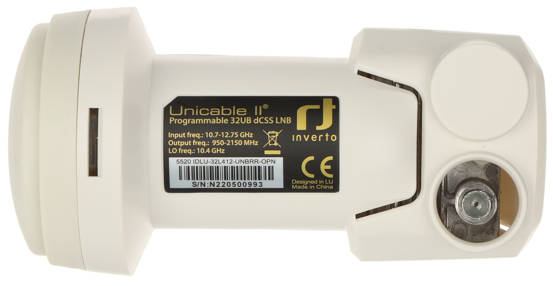 

KONWERTER TV-SAT KONW/UNICABLE-II-INV INVERTO