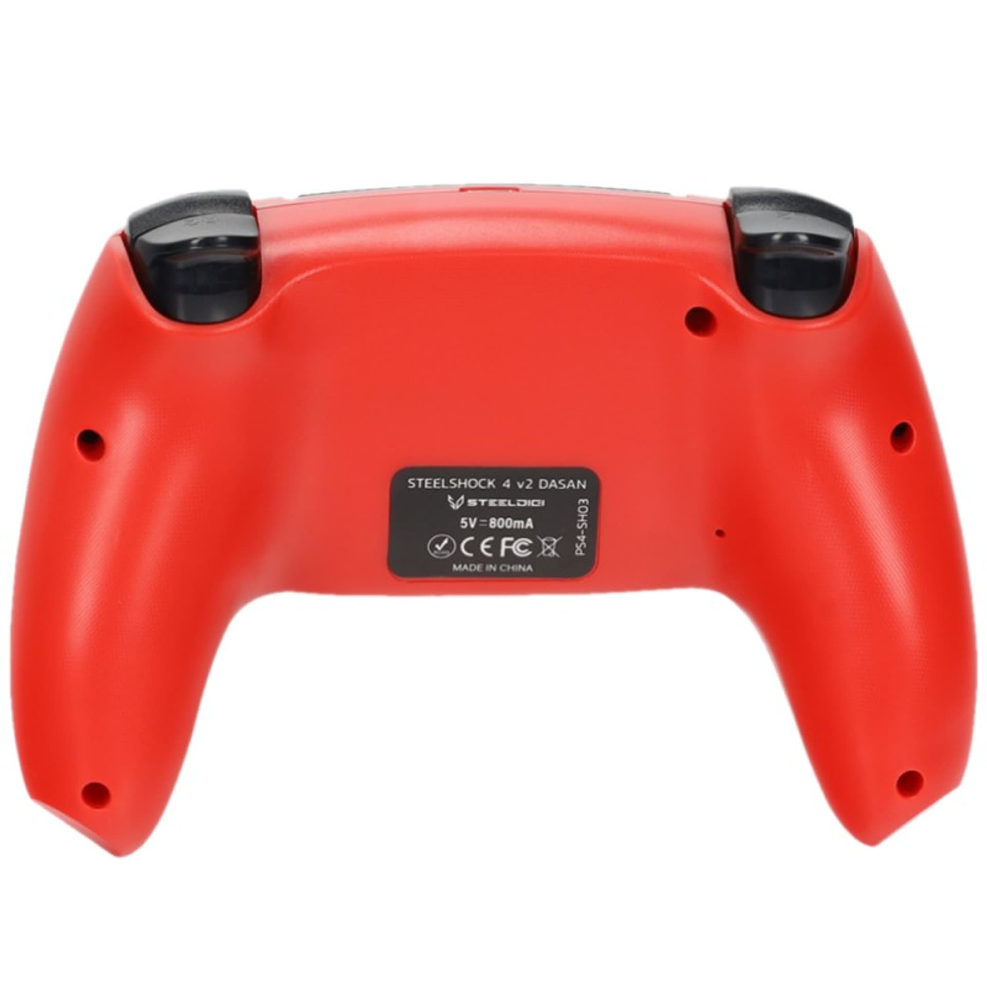 

SteelDigi kontroler STEELSHOCK v2 Dasan PS4 czerwony