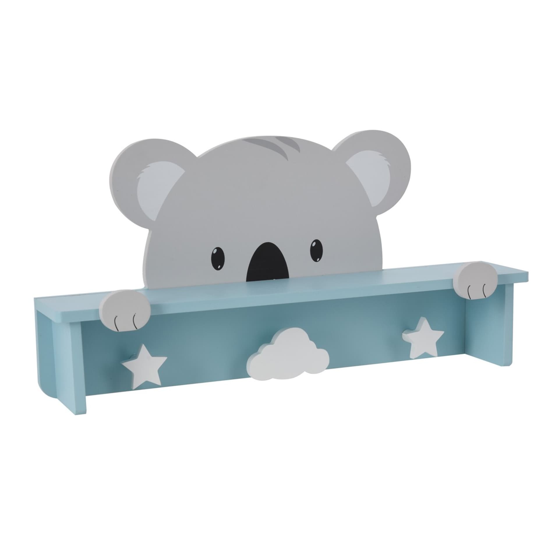 

Półka ścienna z 3 haczykami Koala