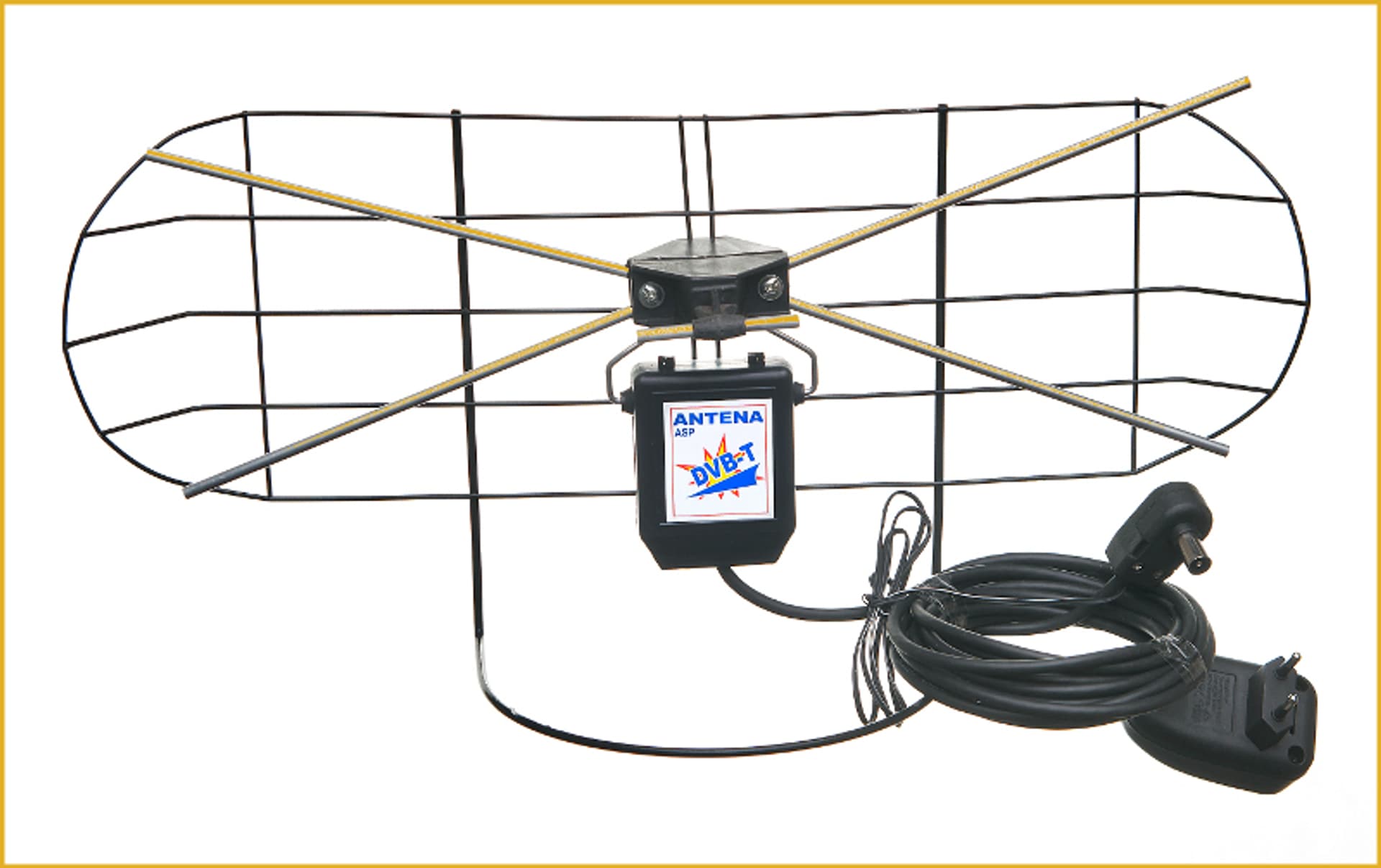 

Antena Pokojowa SPACETRONIK ASP-2W GOLD DVB-T2