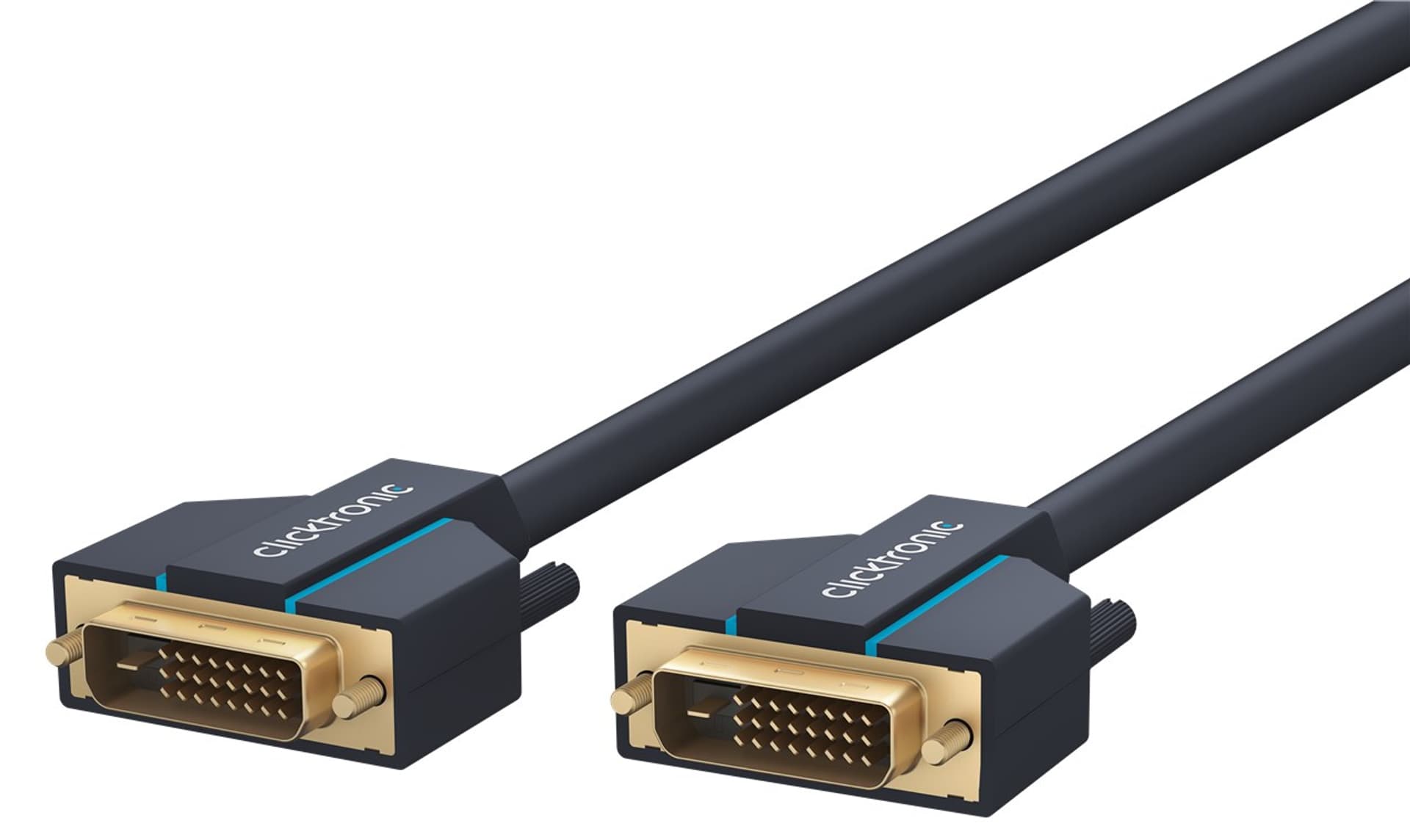 

CLICKTRONIC Kabel DVI-D - DVI-D (24+1) 1m