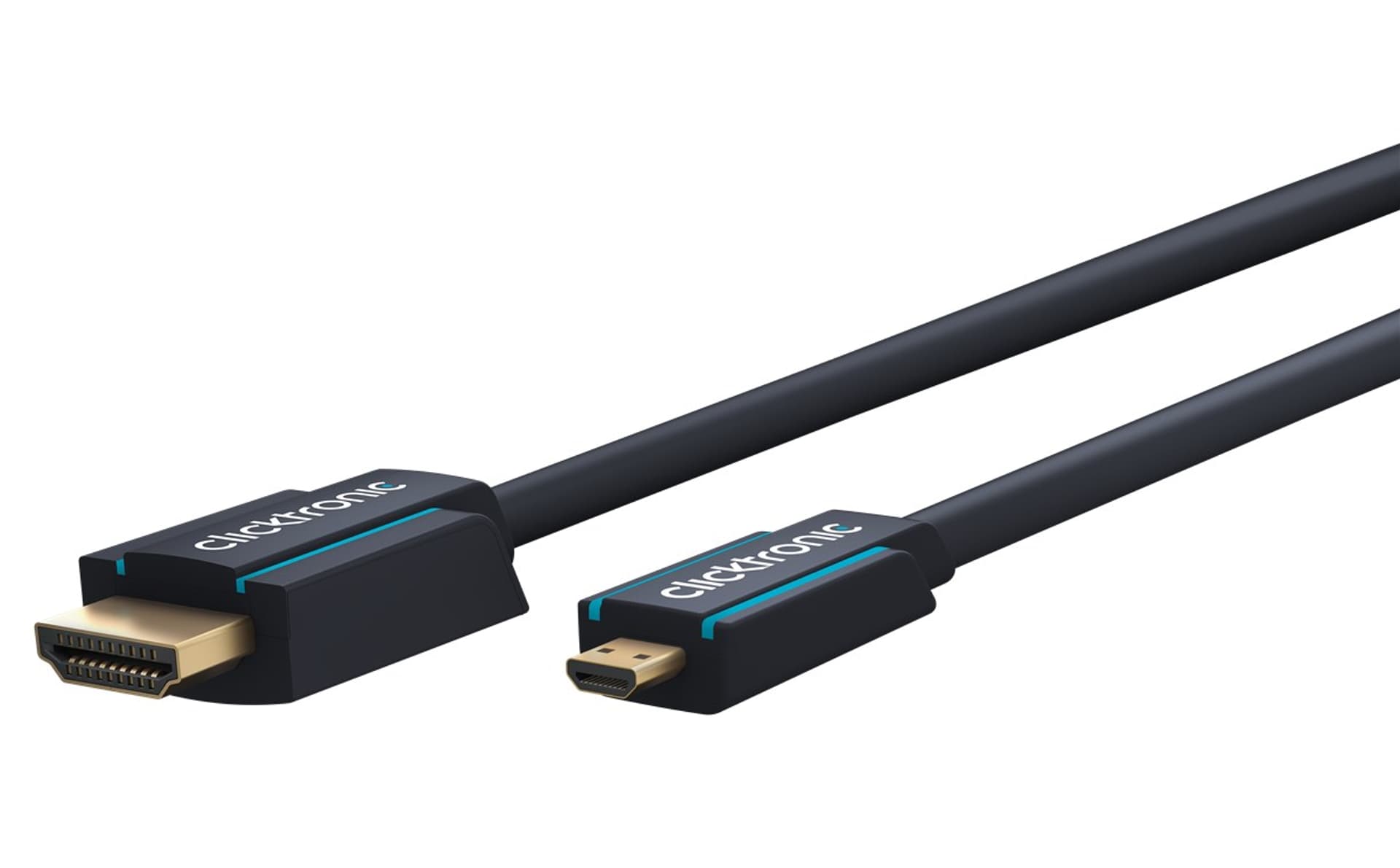 

CLICKTRONIC Kabel HDMI - micro HDMI 2.0 4K 60Hz 1m