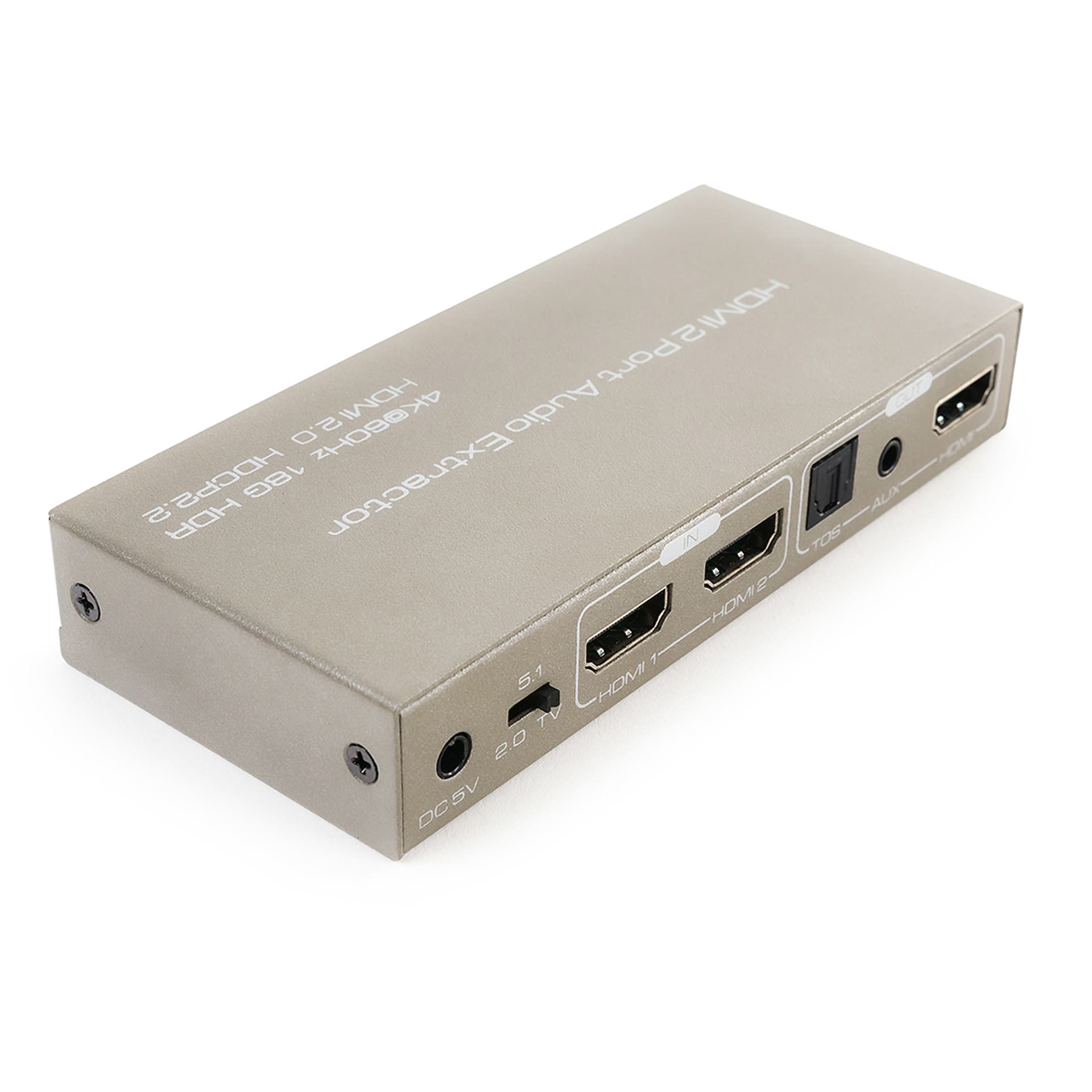 

Extractor 2x HDMI-HDMI + Audio ARC 4K SPH-SAE06