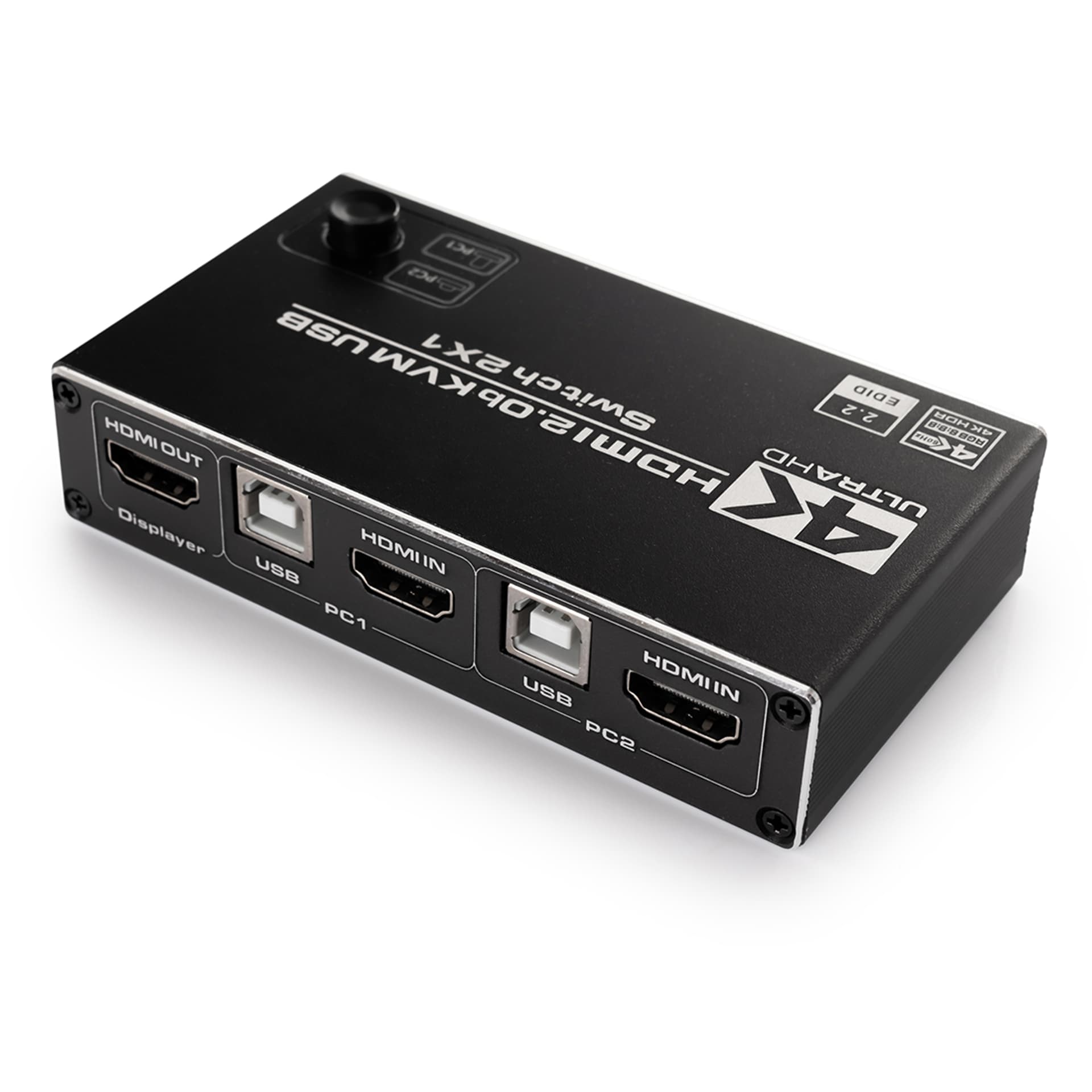 

Switch KVM USB + HDMI 2/1 Spacetronik SPH-KVM22