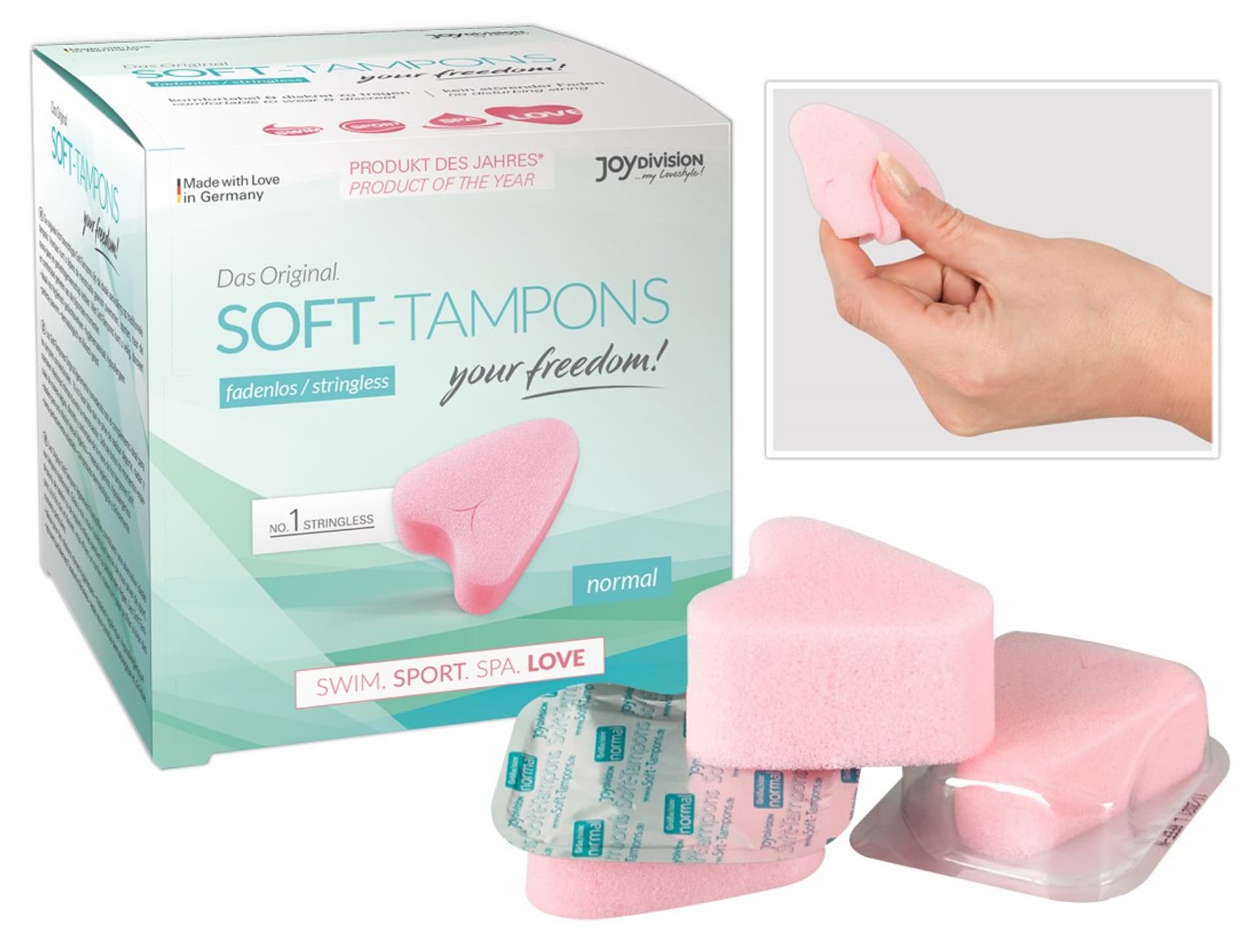 

TAMPONY SET 3 SOFT TAMPONS JOYDIVISION