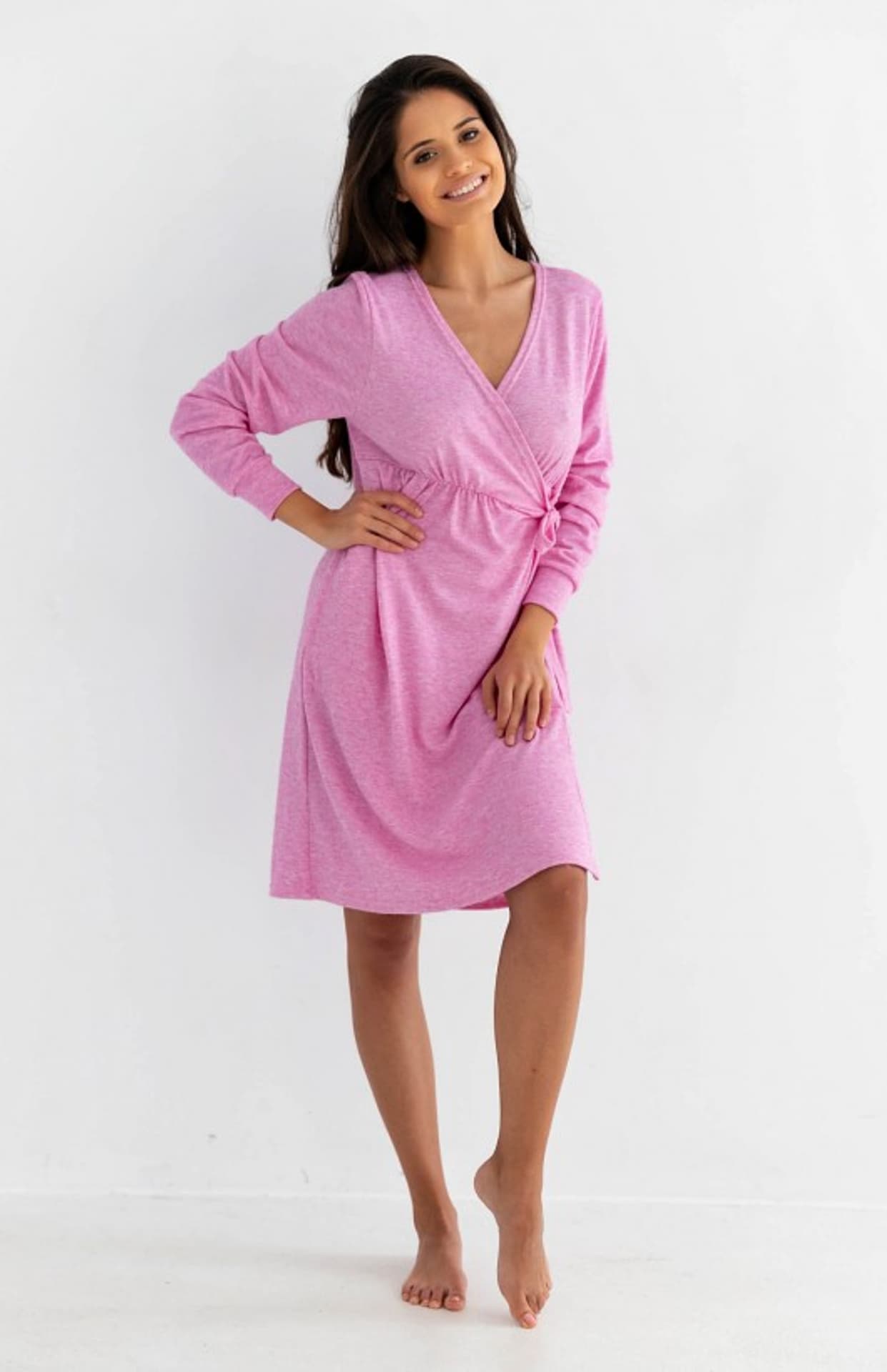 

Szlafrok Pinkey Pink (Rozmiar S/M)