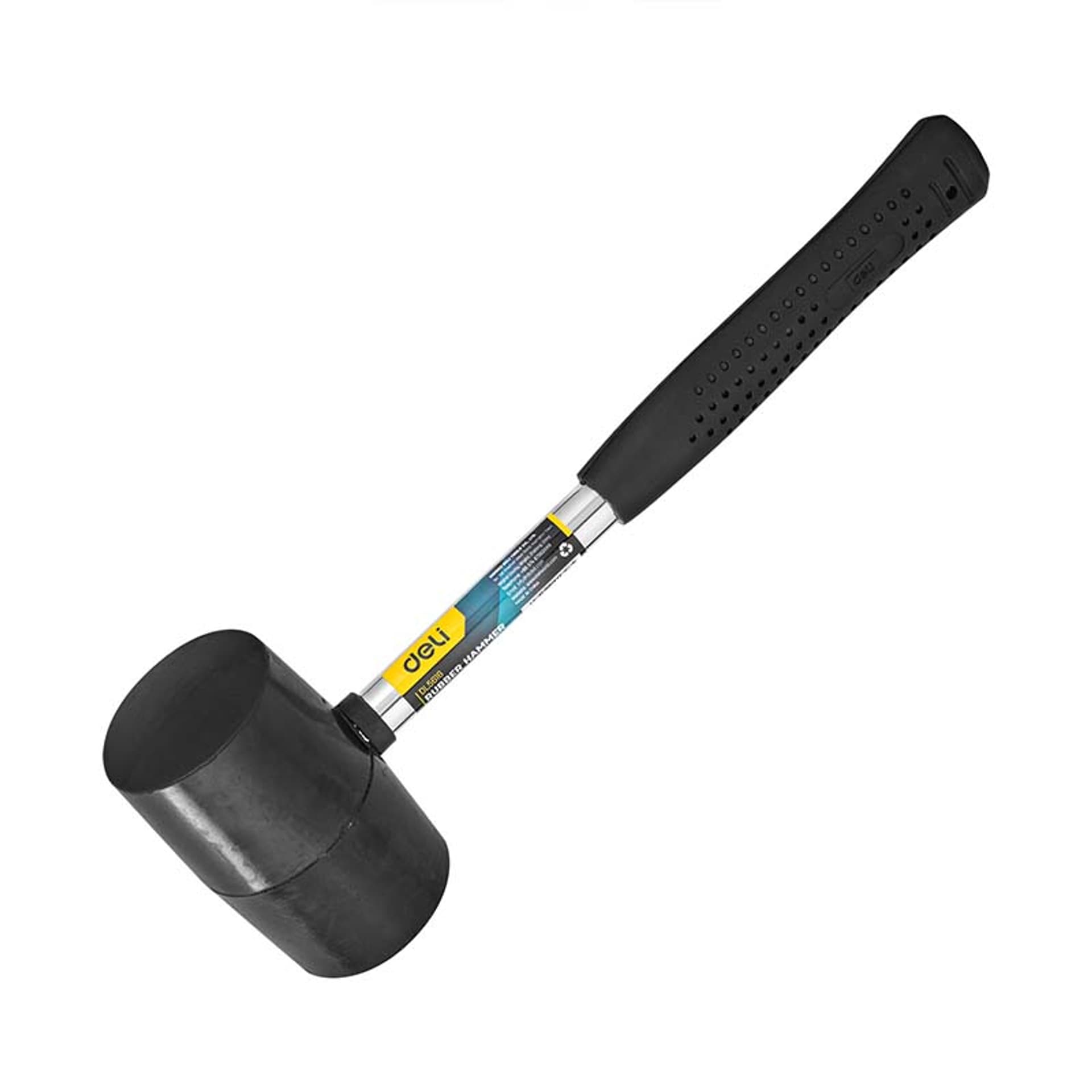 

Młotek gumowy Deli Tools EDL5616, 0.5kg (czarny)