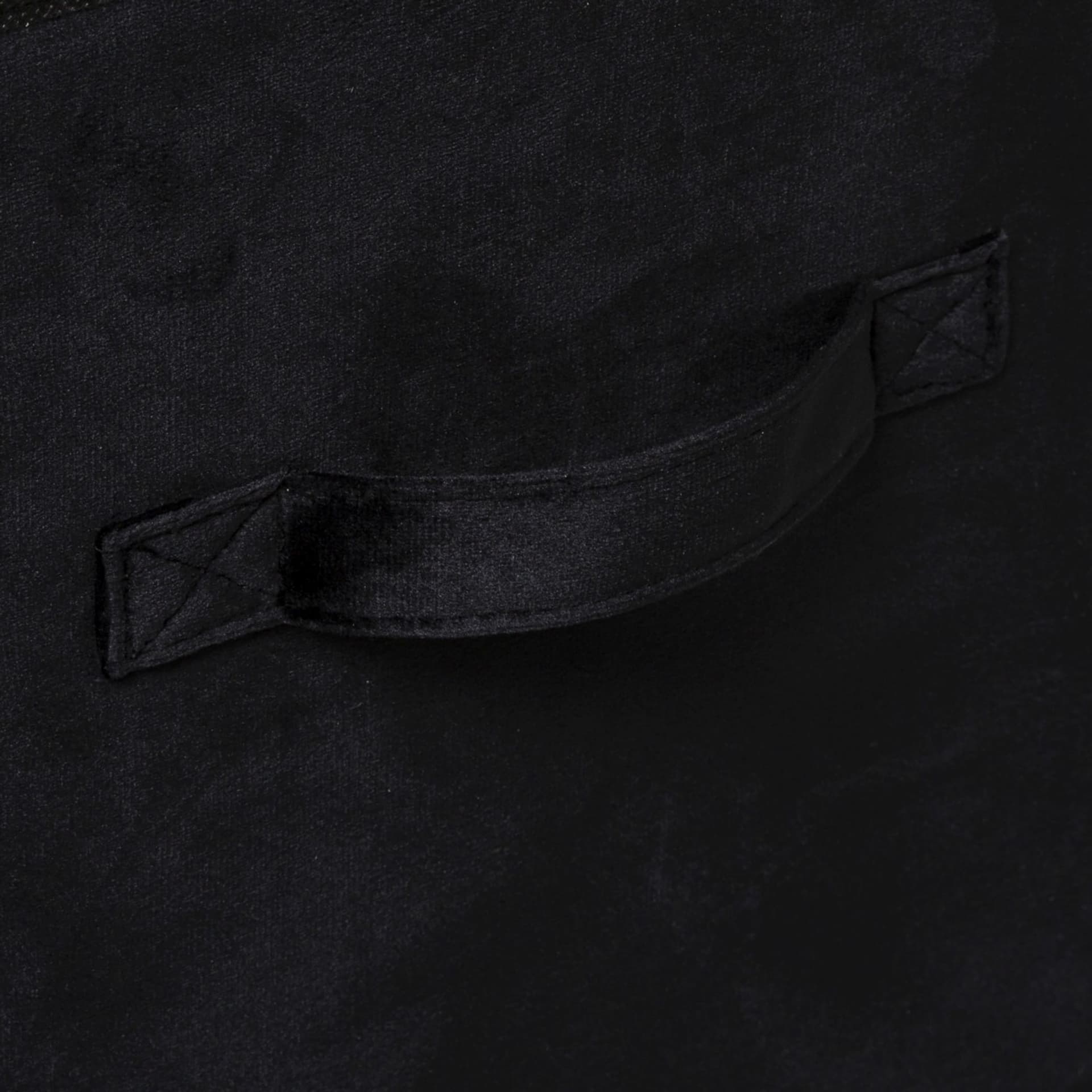 

Pojemnik tekstylny 31x31 cm Black welur