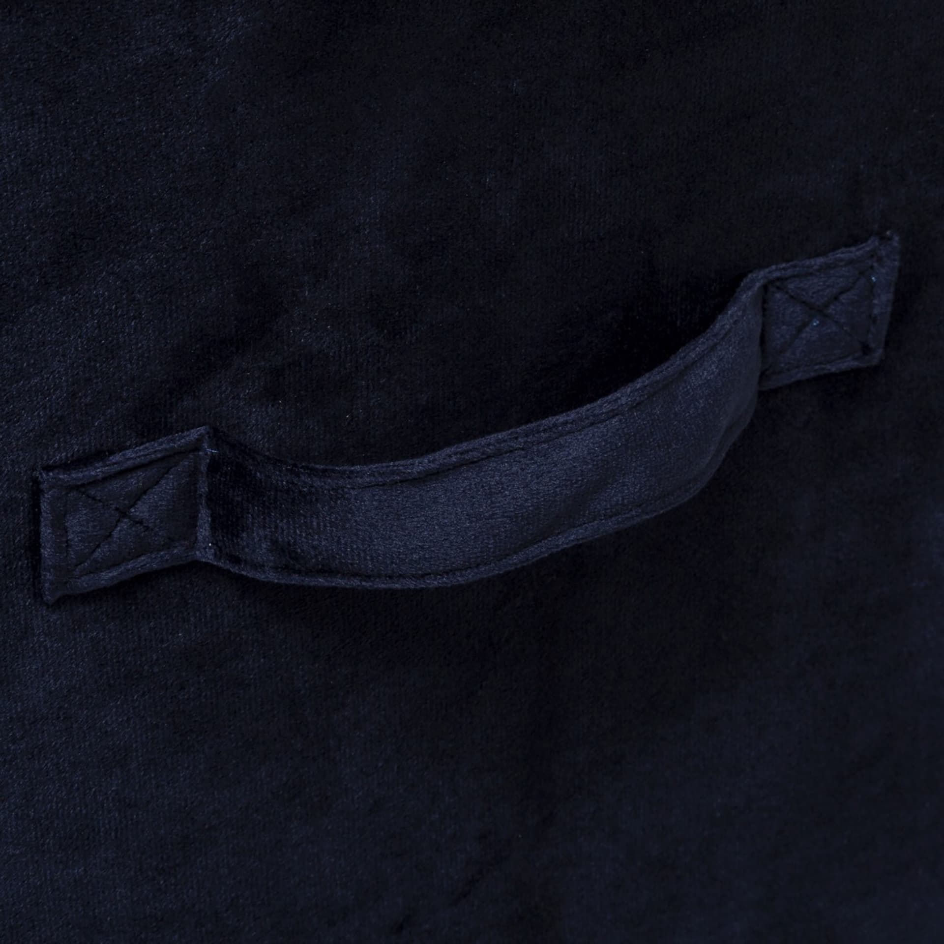 

Pojemnik tekstylny 31x31 cm Navy welur