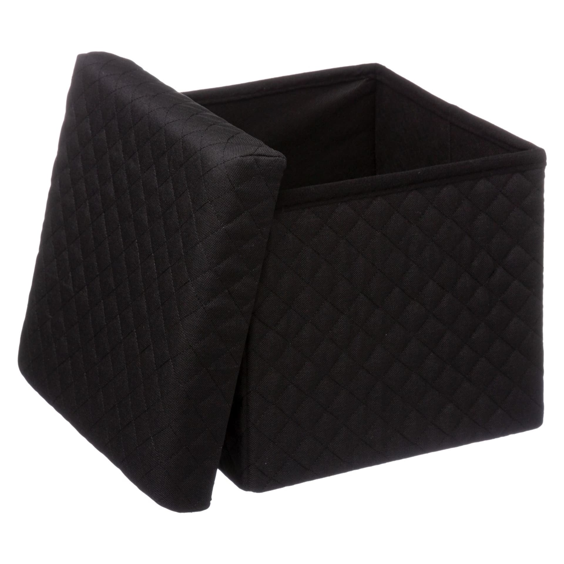 

Pufa Bella Black 31x31 cm ze schowkiem