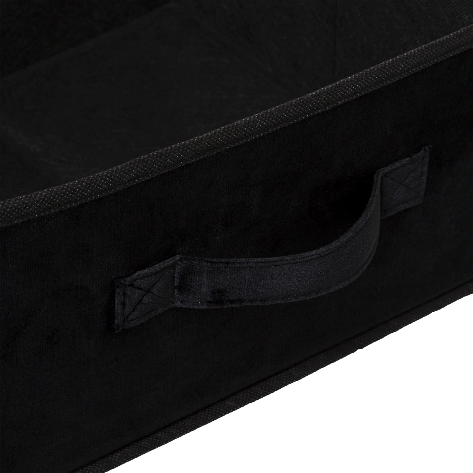 

Pojemnik tekstylny 31x15 cm Black welur