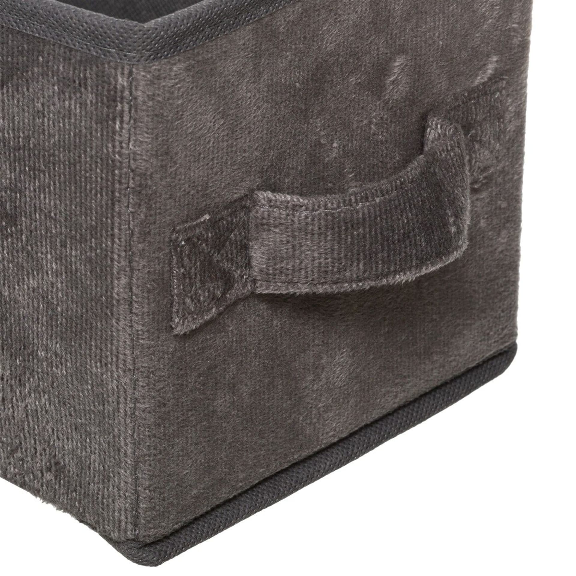 

Pojemnik tekstylny 15x31 cm Grey welur