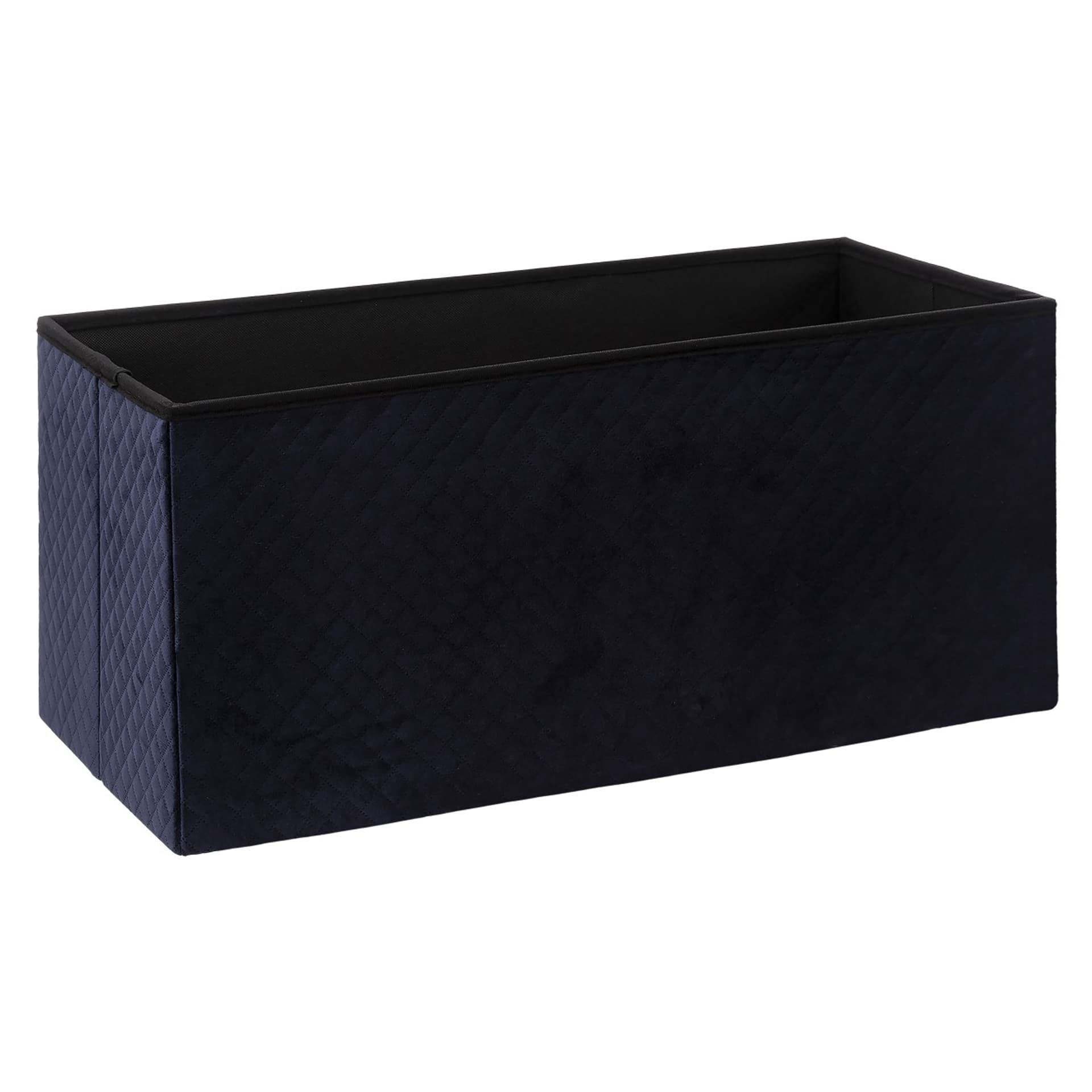 

Pufa Luna Velvet Navy 76x38 cm