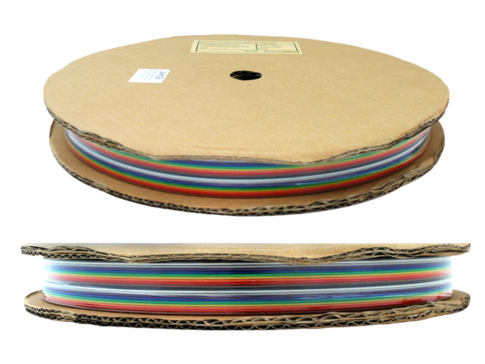 

1 rol. Przewód wstążkowy kolorowy AWG28 1.27 mm 20 żył 105*C 300V rol. 61 m.