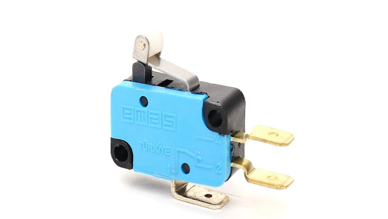 

Wyłącznik krańcowy miniaturowy, 1CO, dźwignia krótka z metalową rolką, T0-MK1MIM1