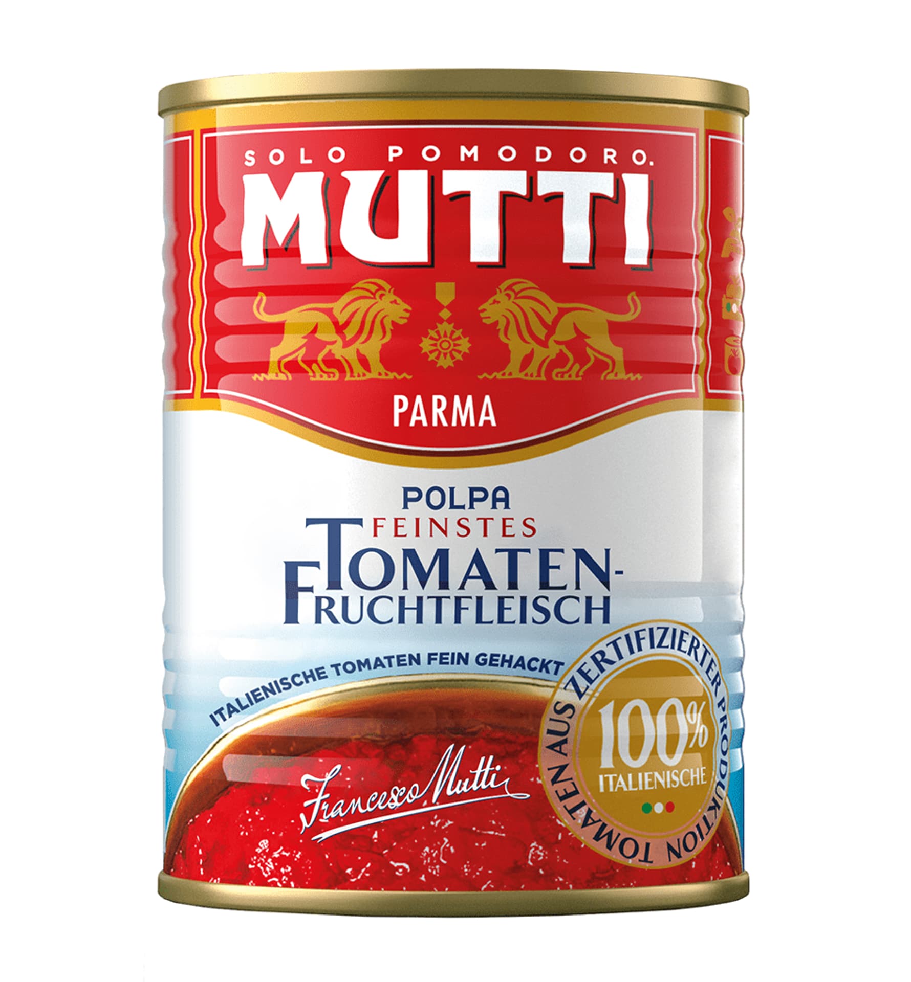 

Mutti Tomaten Fruchtfleisch Pulpa Pomidorowa 400 g