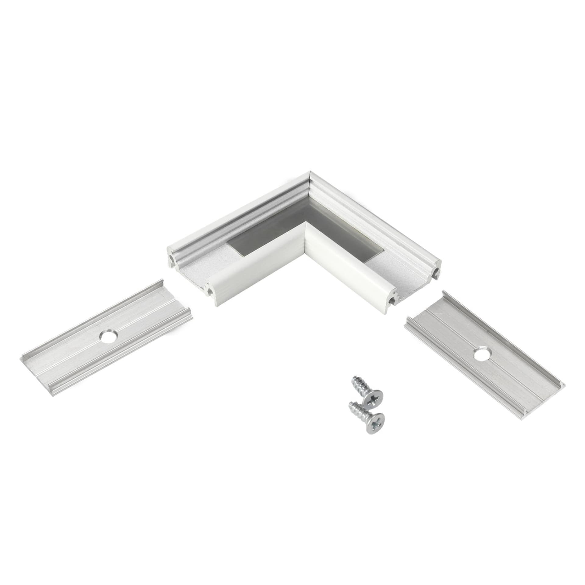 

Łącznik SURFACE10 90° do profili aluminiowych, biały /op