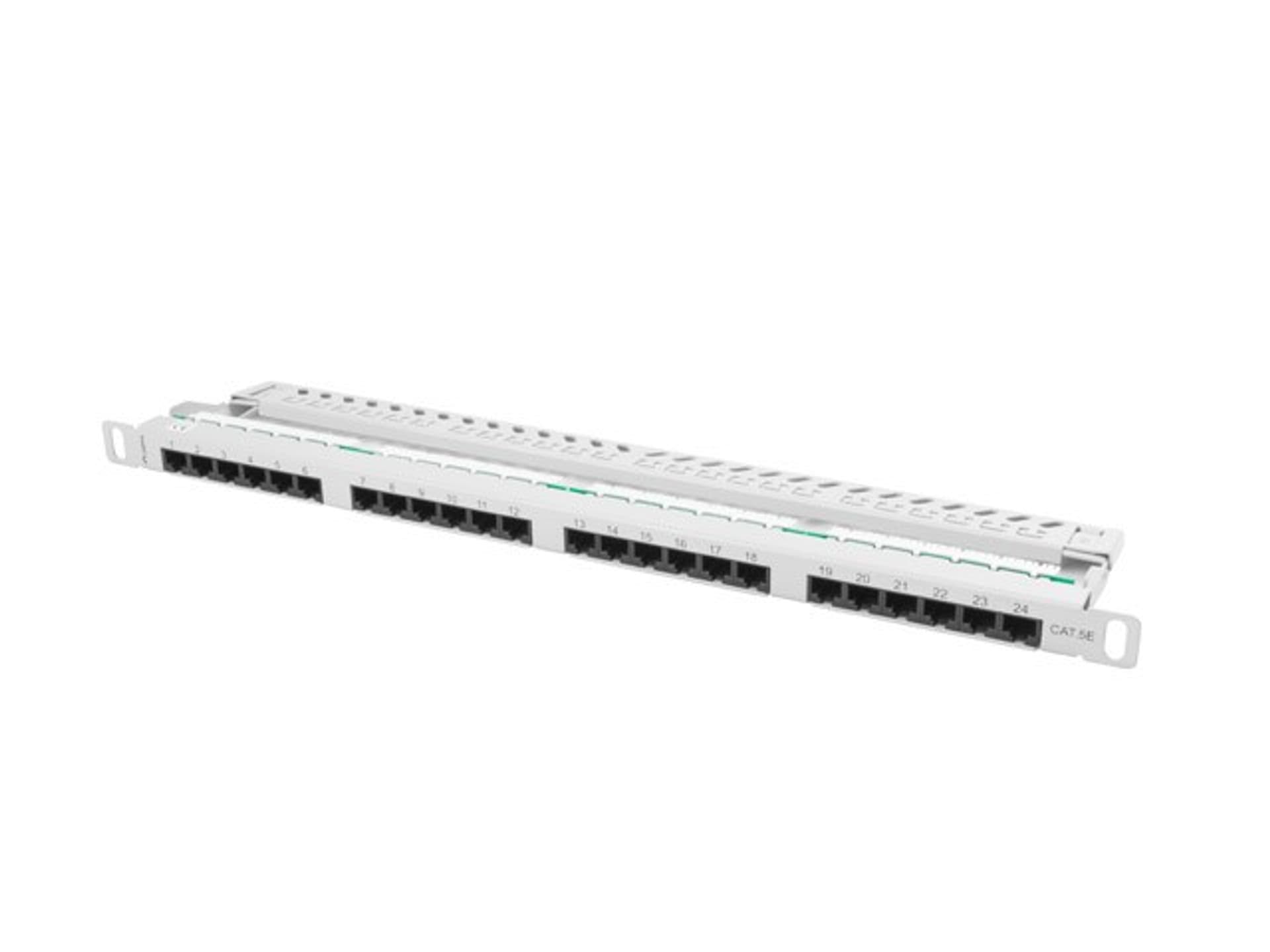 

Patch panel Lanberg PPU5-0024-S (0.5U; kat. 5e; 24xRJ-45)