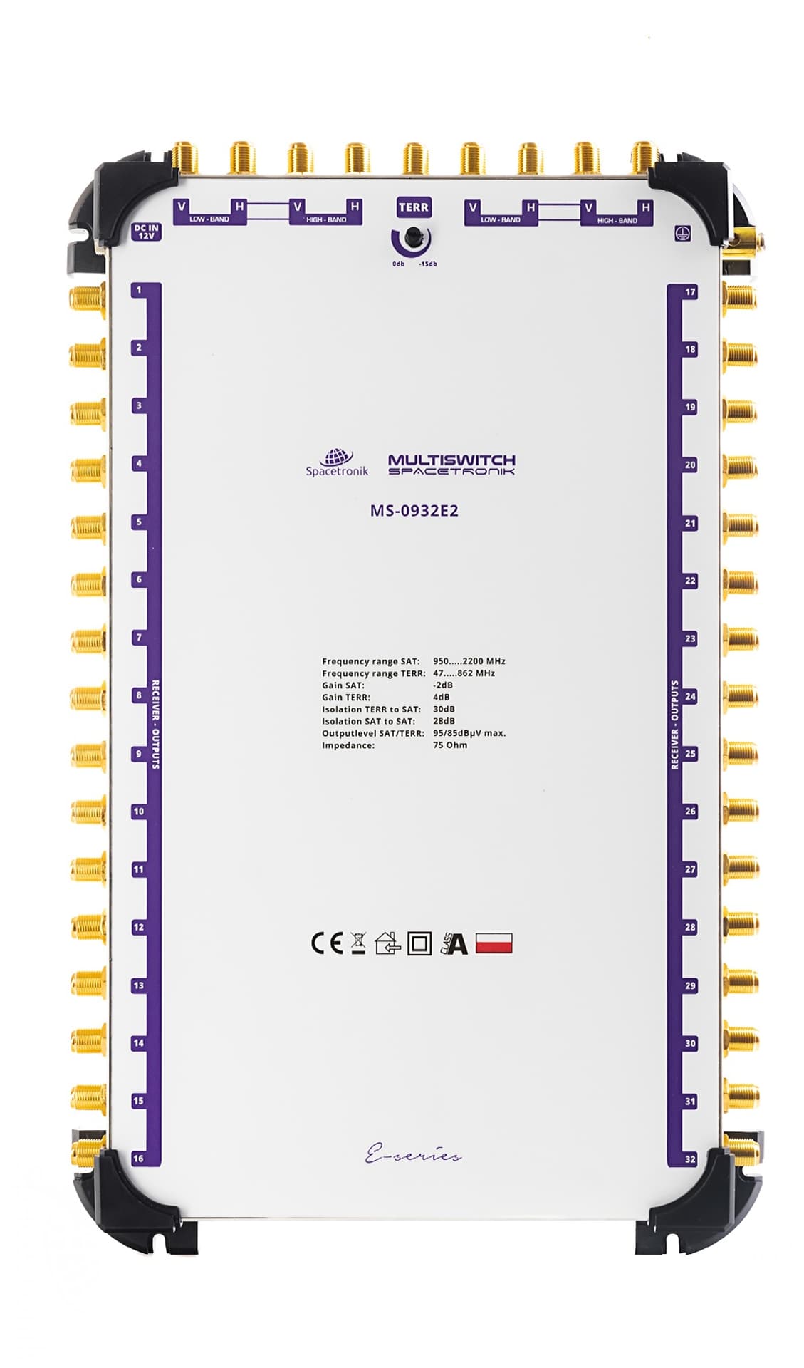 

Multiswitch 9/32 Spacetronik E-Series MS-0932E2
