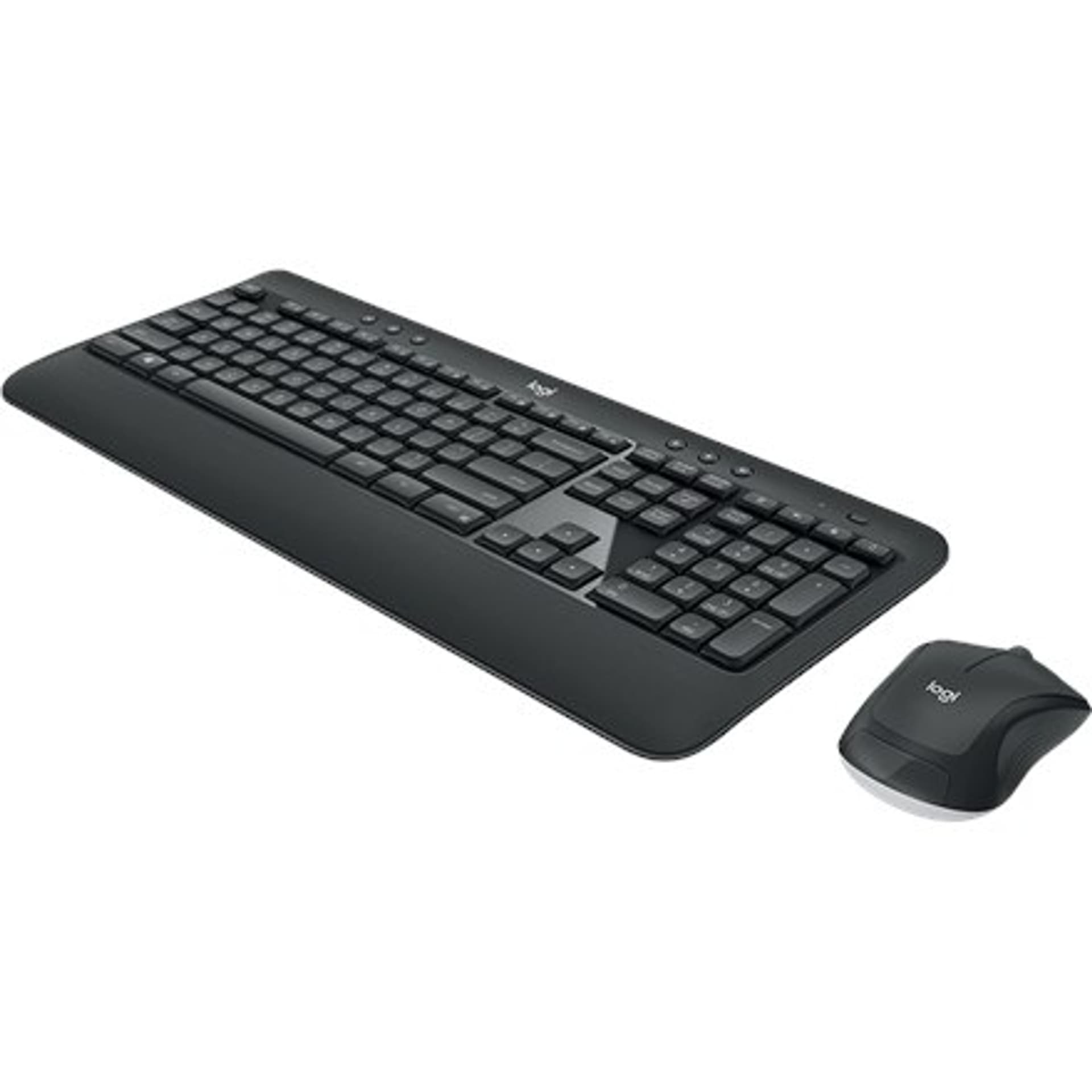 

Logitech MK540 Advanced Wireless Keyboard and mouse pack, USB, Keyboard layout QWERTY, USB, Black, Wireless connection, US