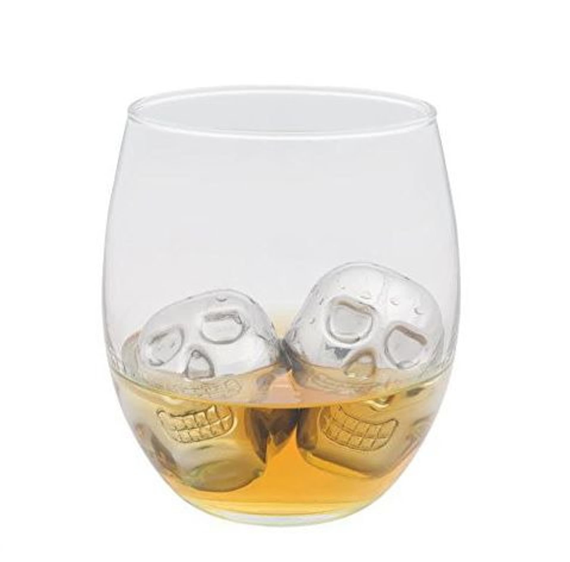 

Metalowe czaszki do drinków