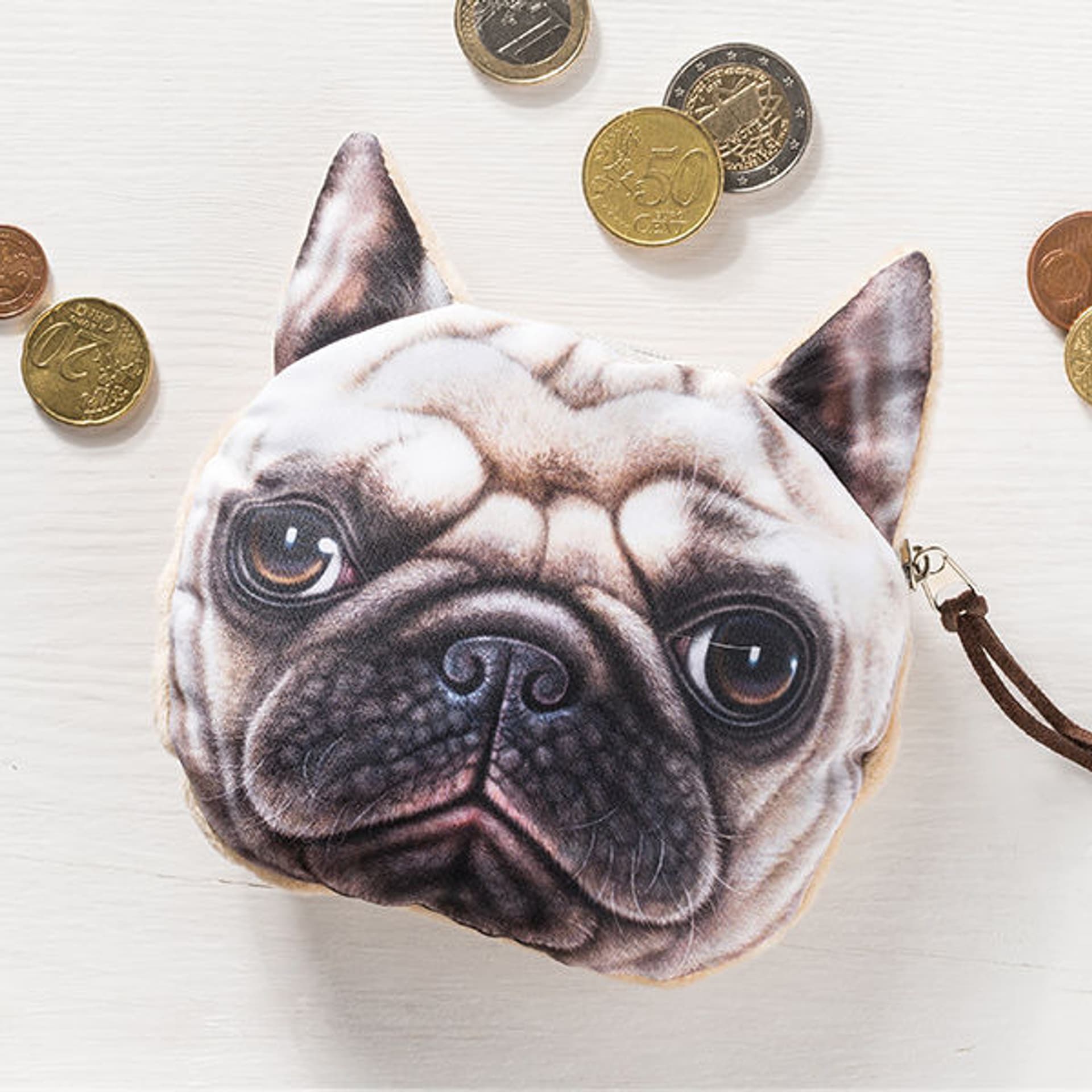 

3D Portmonetka buldog