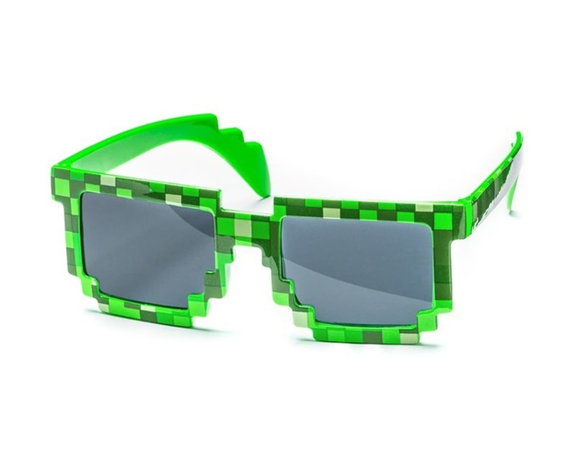 

Pikselowe okulary 8 bit pixel - minecraft style
