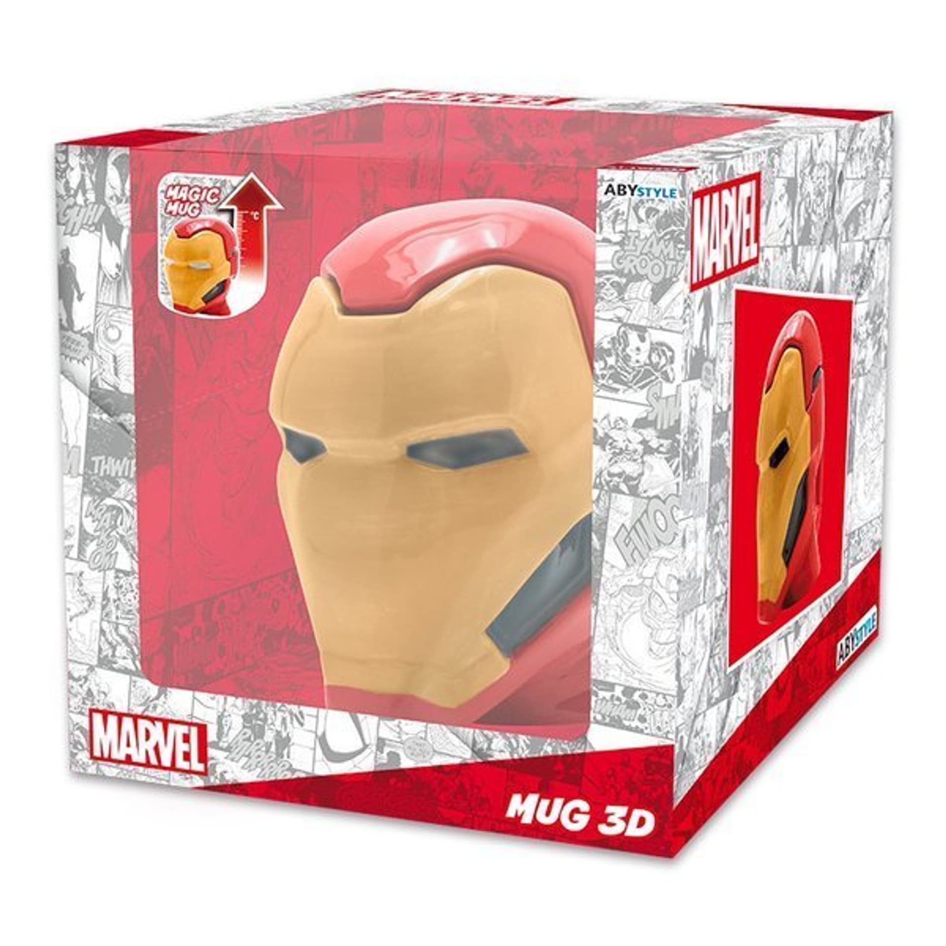 

MARVEL - Kubek 3D "Iron Man" magiczny