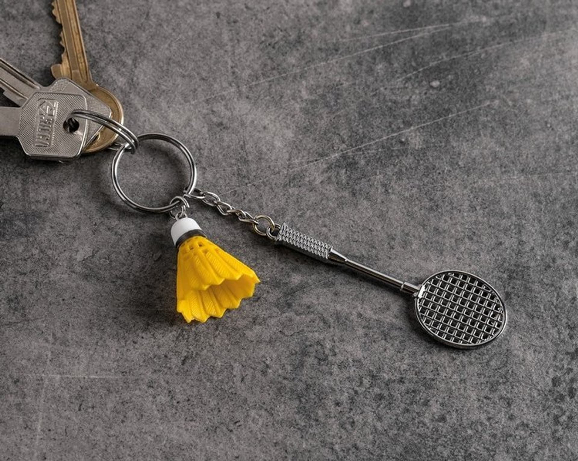

Sportowy brelok badminton