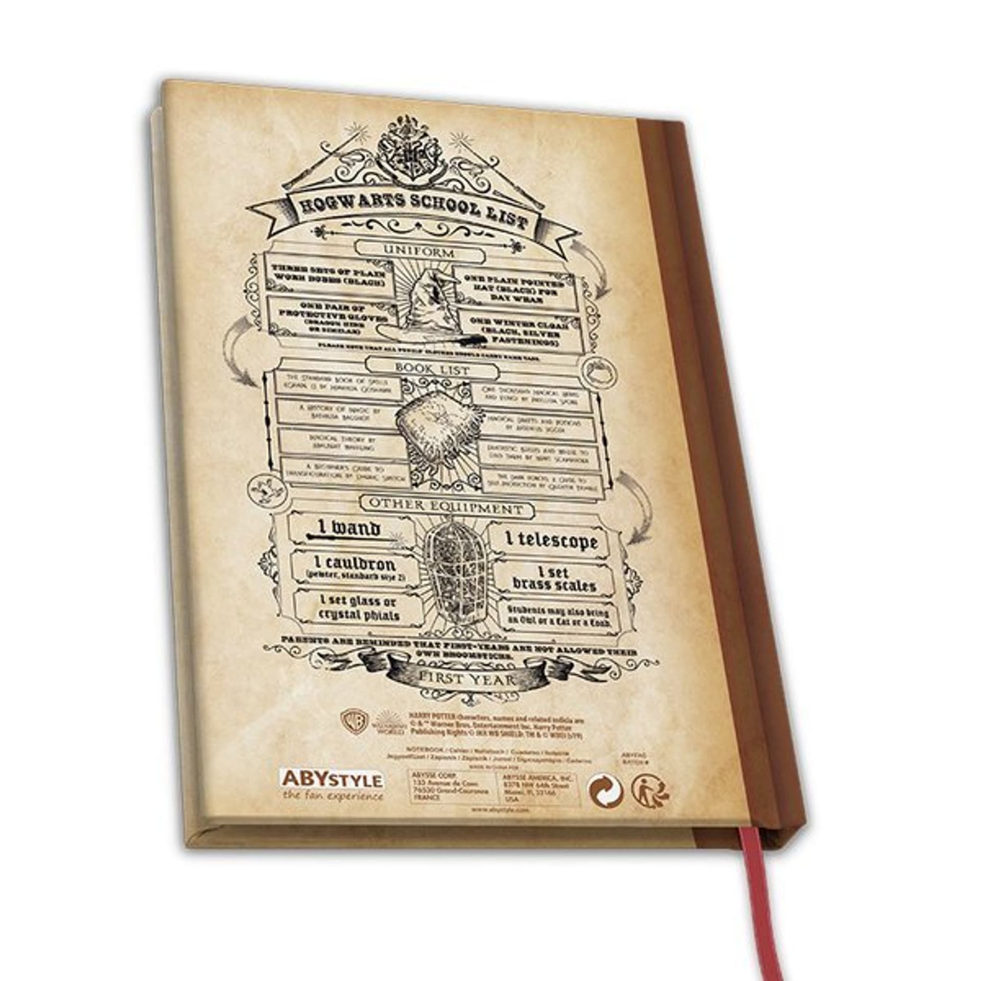 

HARRY POTTER - Notes Hogwart