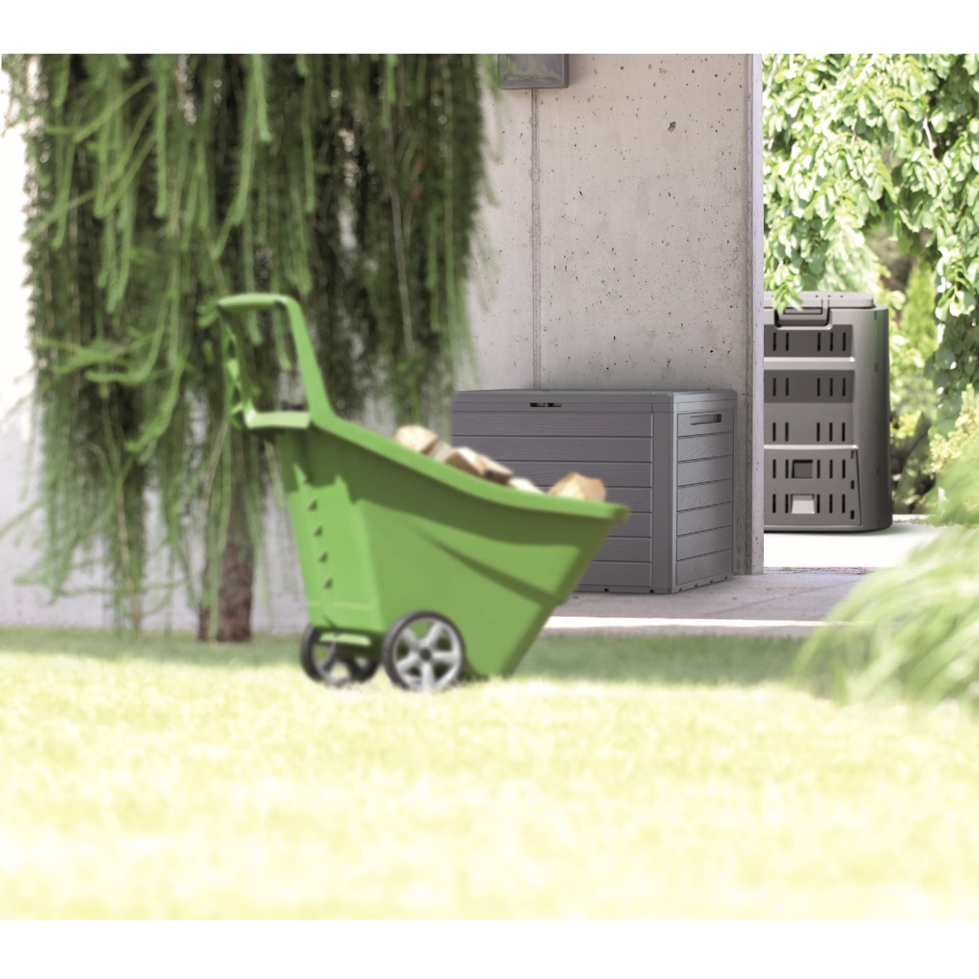 

Skrzynia ogrodowa Boardebox 190L MBBL190 antracyt
