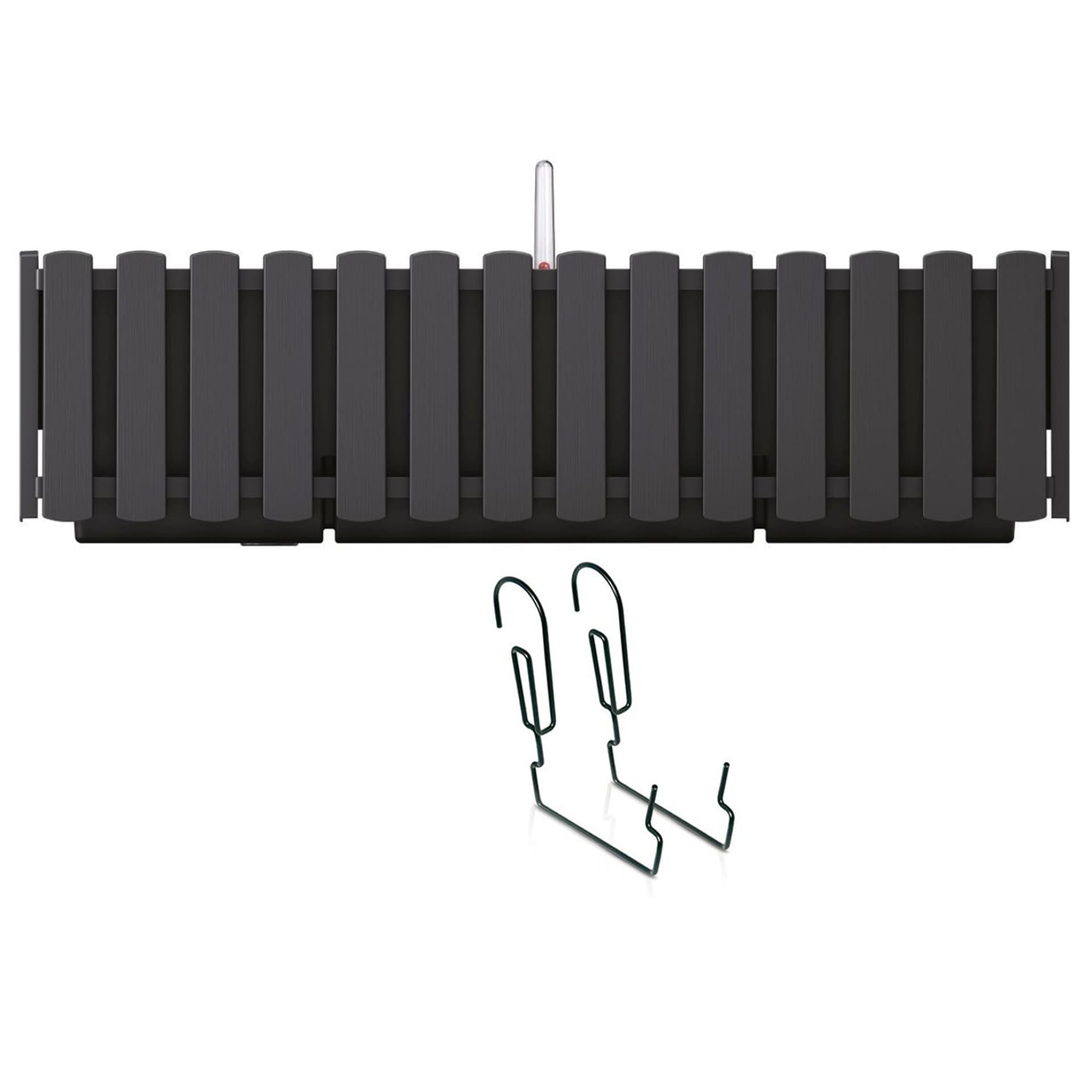 

Skrzynka balkonowa z hakami Boardee Fencycase DDEF600W antracyt