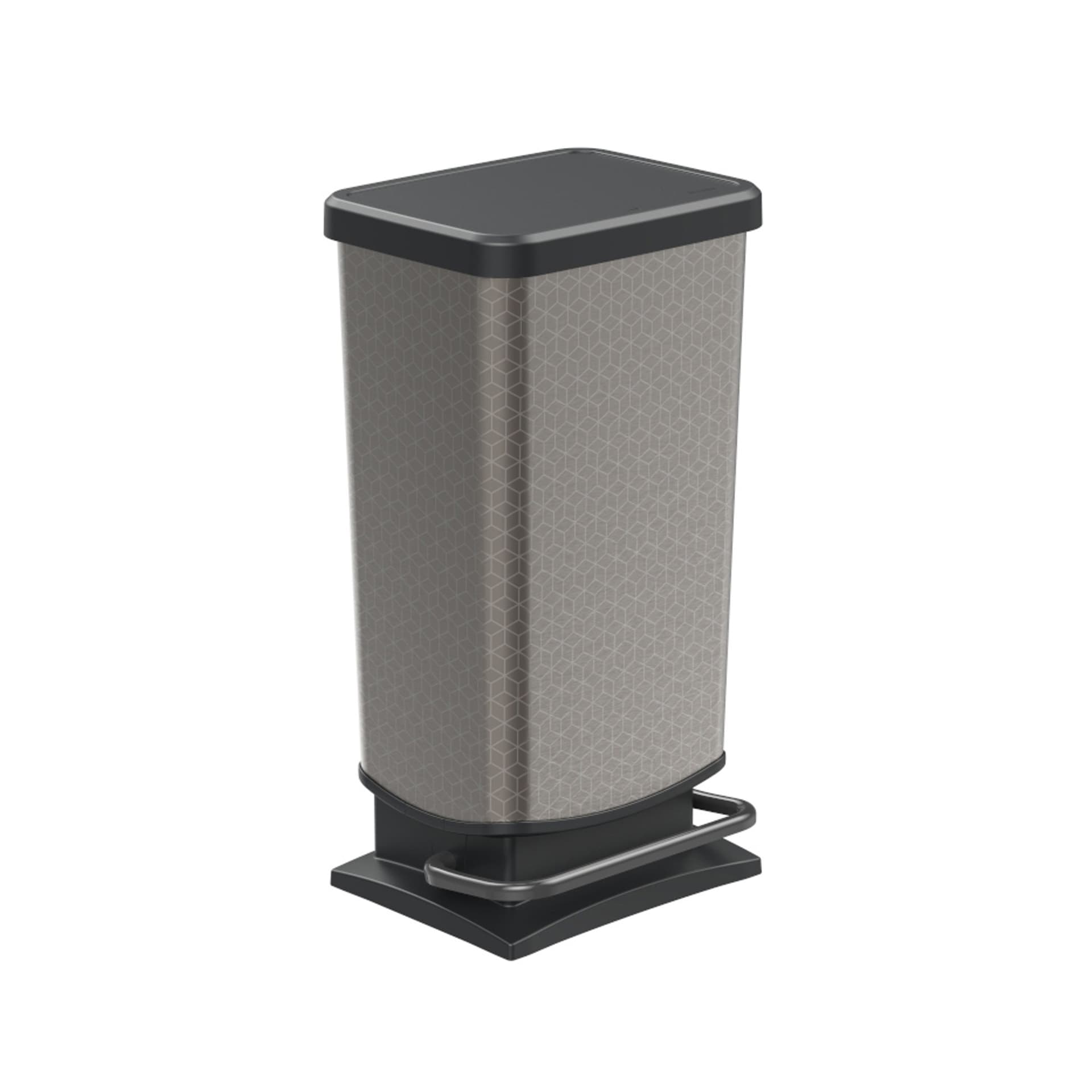 

Kosz na śmieci z pedałem Rotho Paso Hexagon 40L