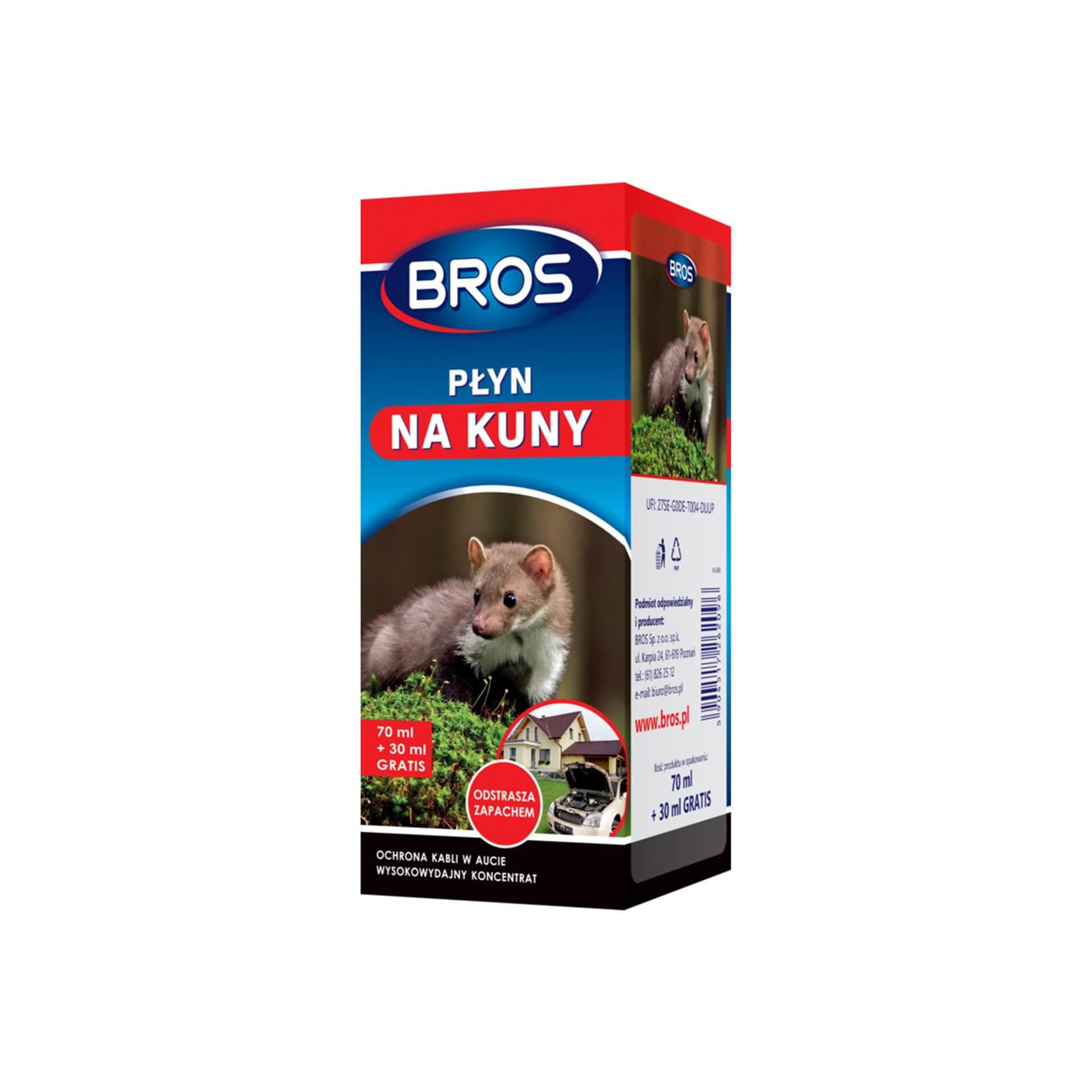 

PUŁAPKA NA KUNY 70ML+30ML GRATIS