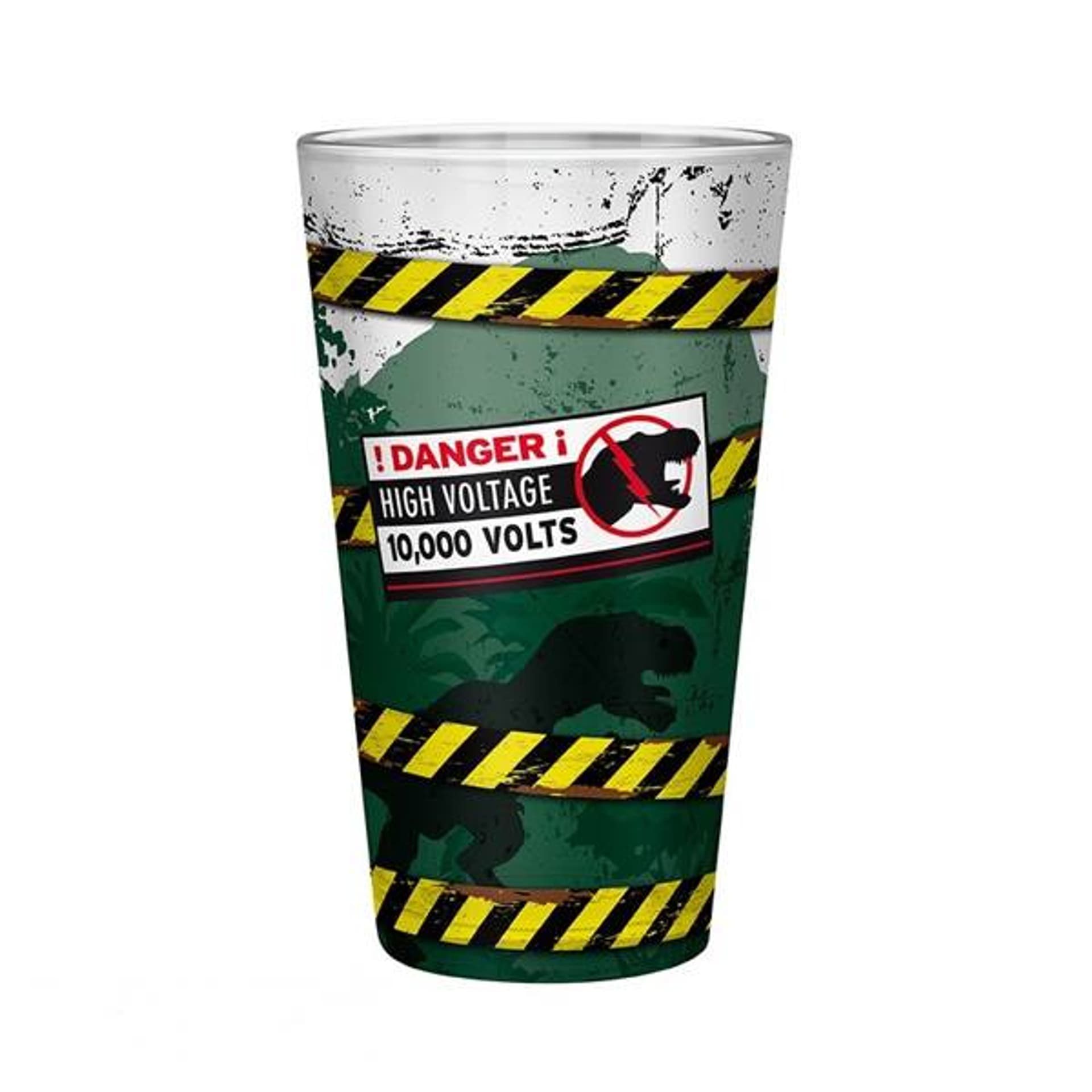 

Szklanka - Jurassic Park - Danger High Voltage
