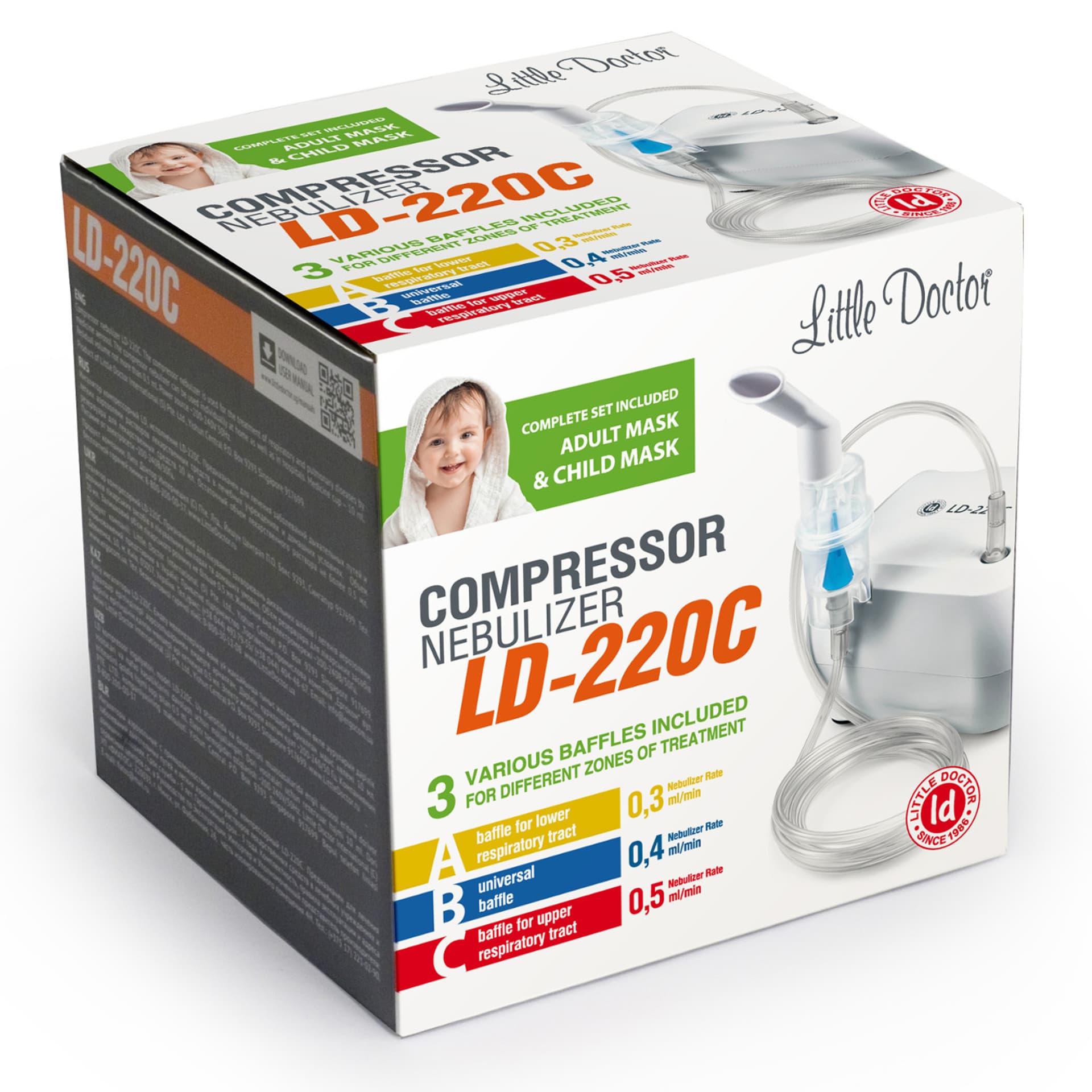 

Inhalator tłokowy Little Doctor LD-220C