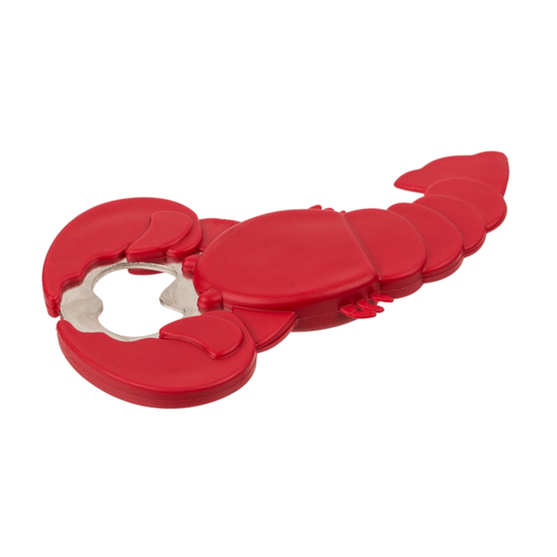 

Metalowy otwieracz w gumowym etui - Homar