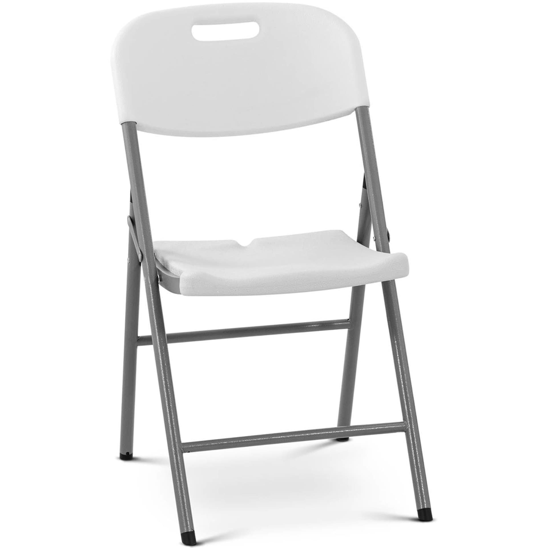 

Krzesło cateringowe bankietowe ogrodowe składane do 180 kg 40 x 38 cm białe