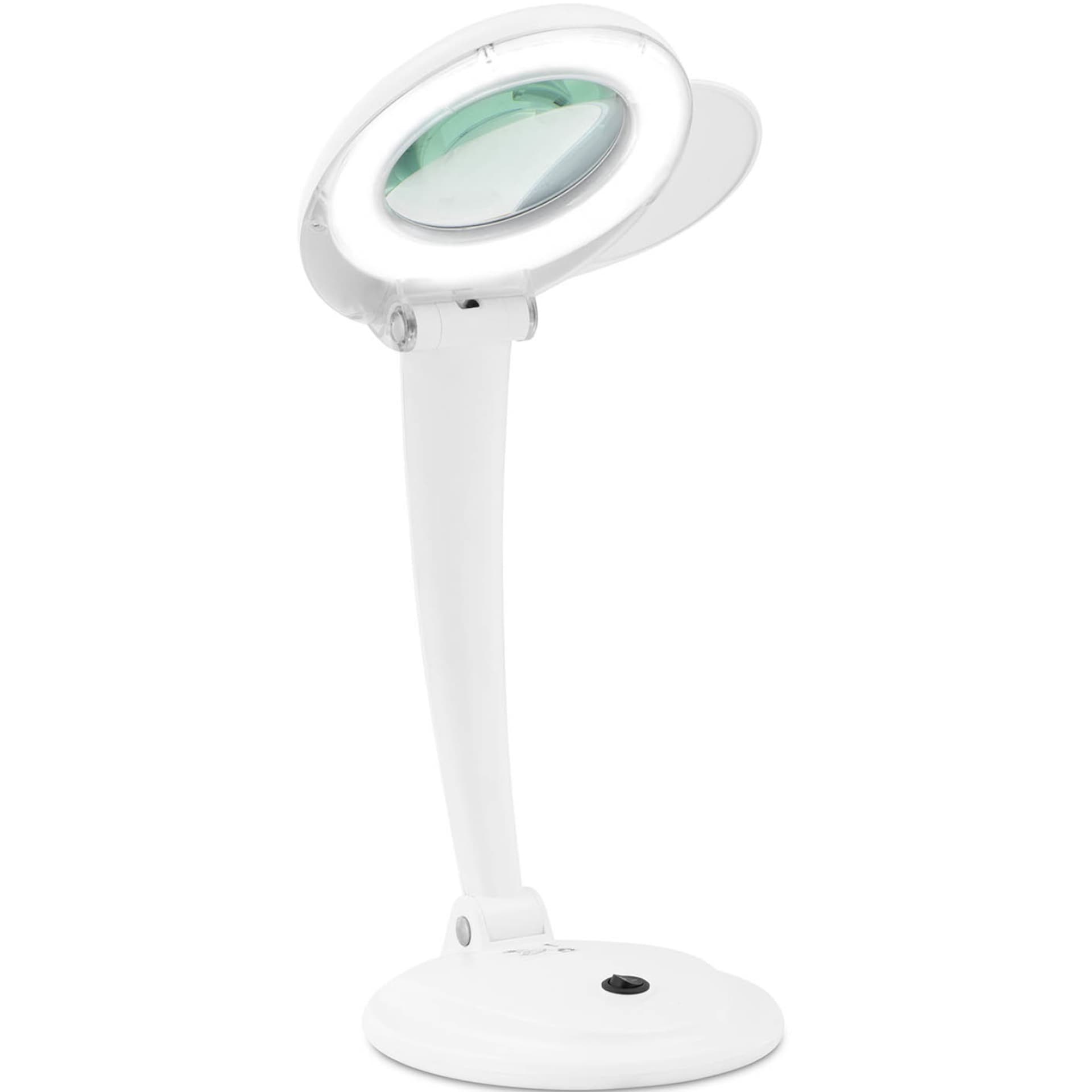 

Lampa kosmetyczna warsztatowa powiększająca 5 dioptrii 45x LED 220 x 225 mm