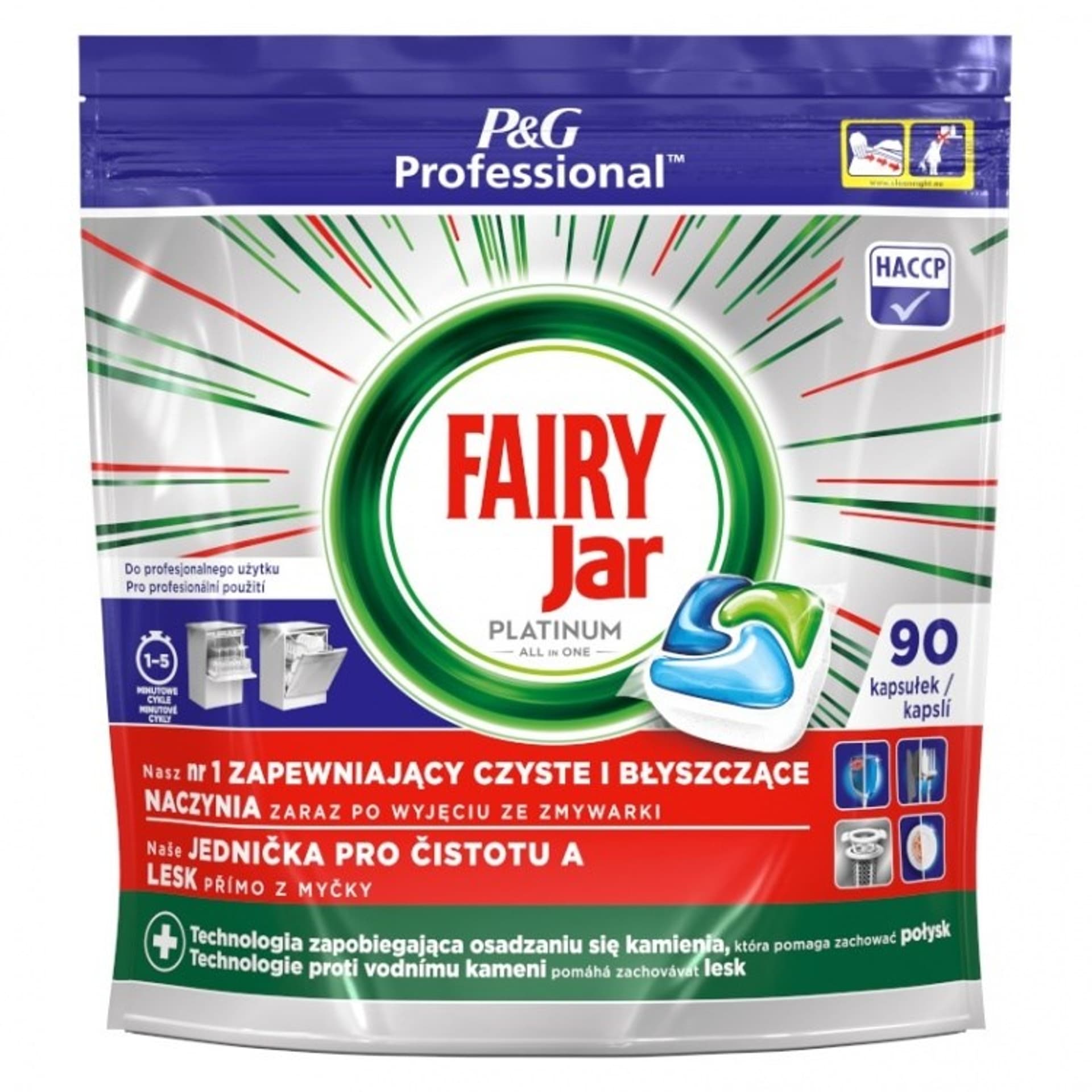 

FAIRY Kapsułki do zmywarki P&G Prof.Platinum 90szt