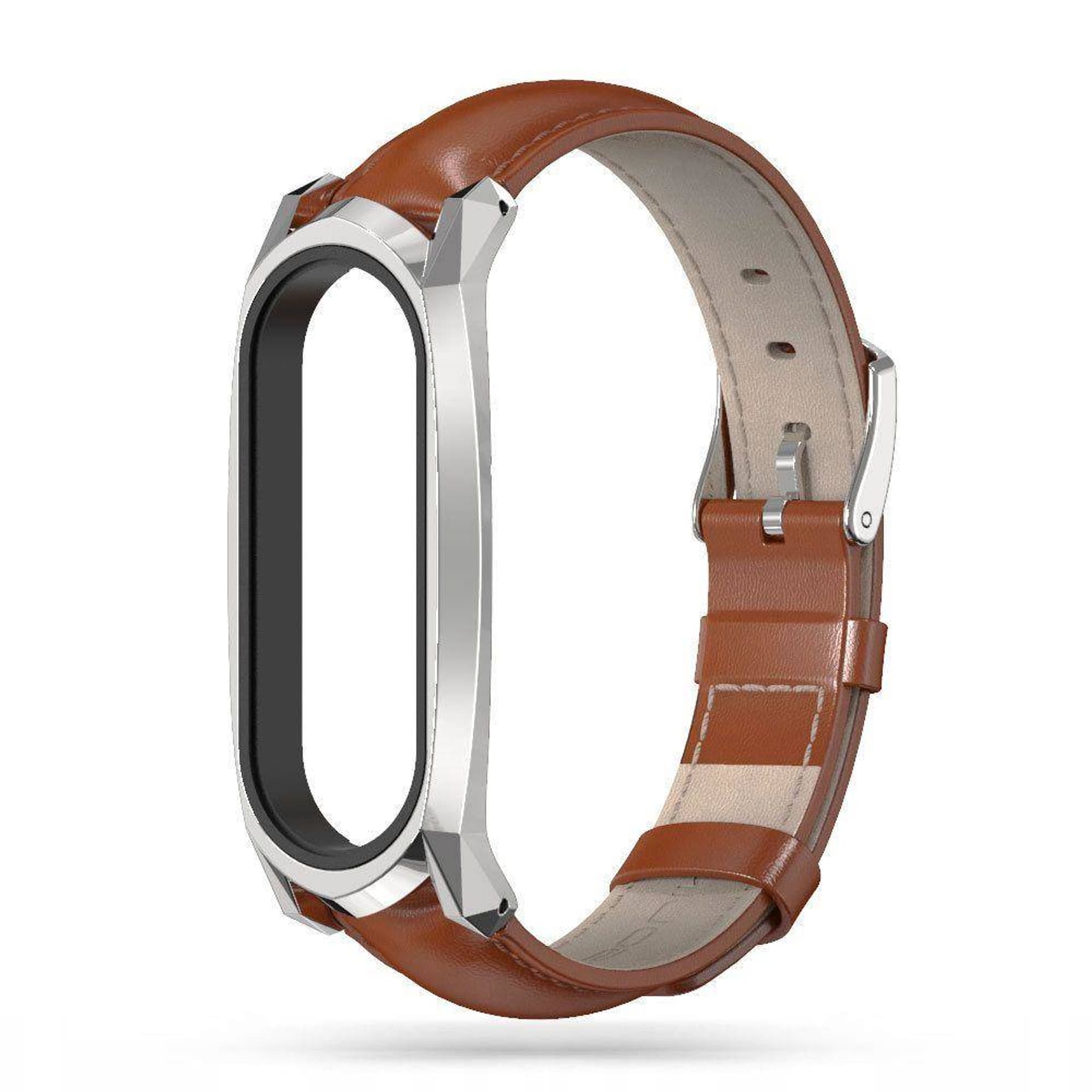 

Pasek do XIAOMI MI SMART BAND 7 Tech-Protect Herms brązowe
