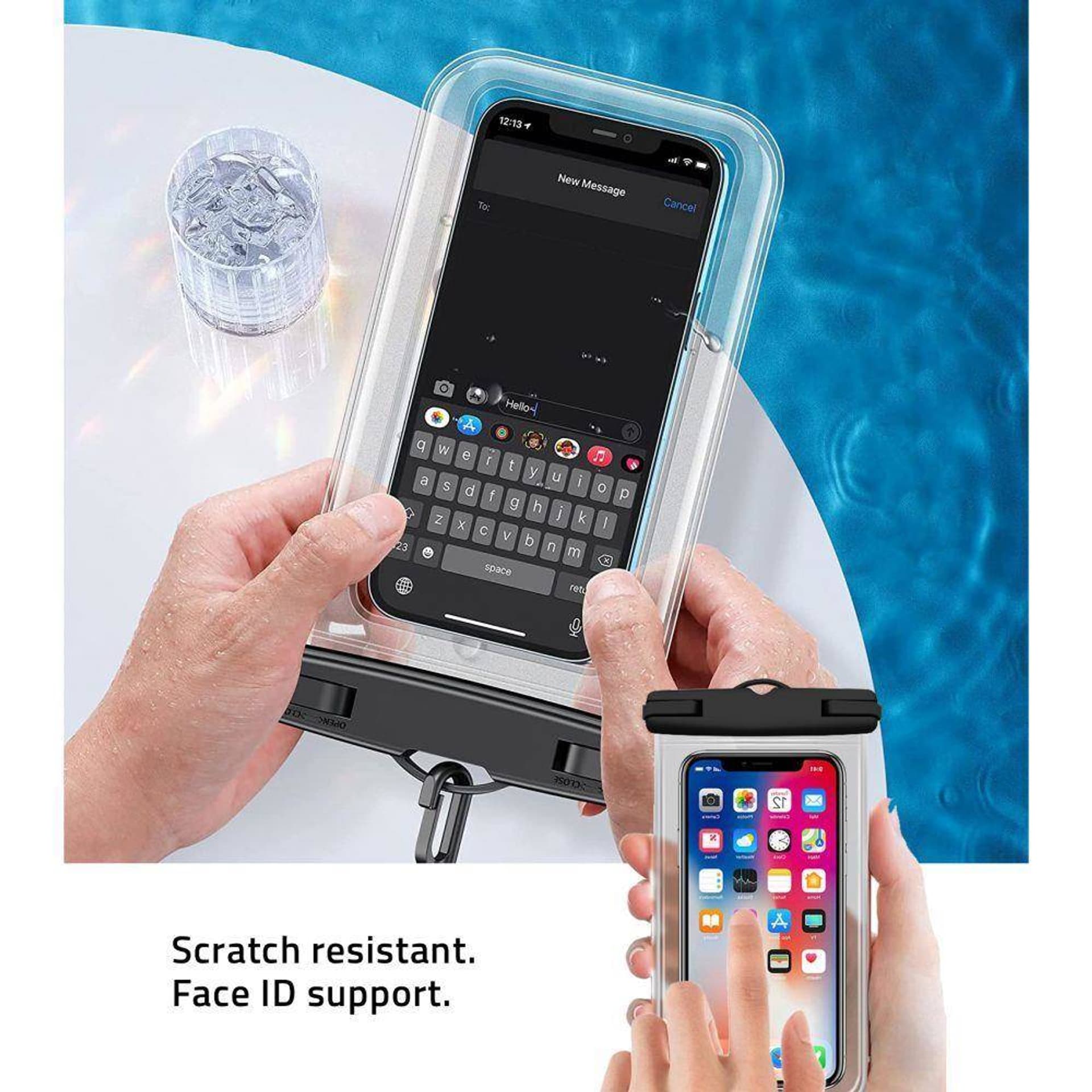 

Etui Tech-Protect Universal Waterproof Case niebieskie