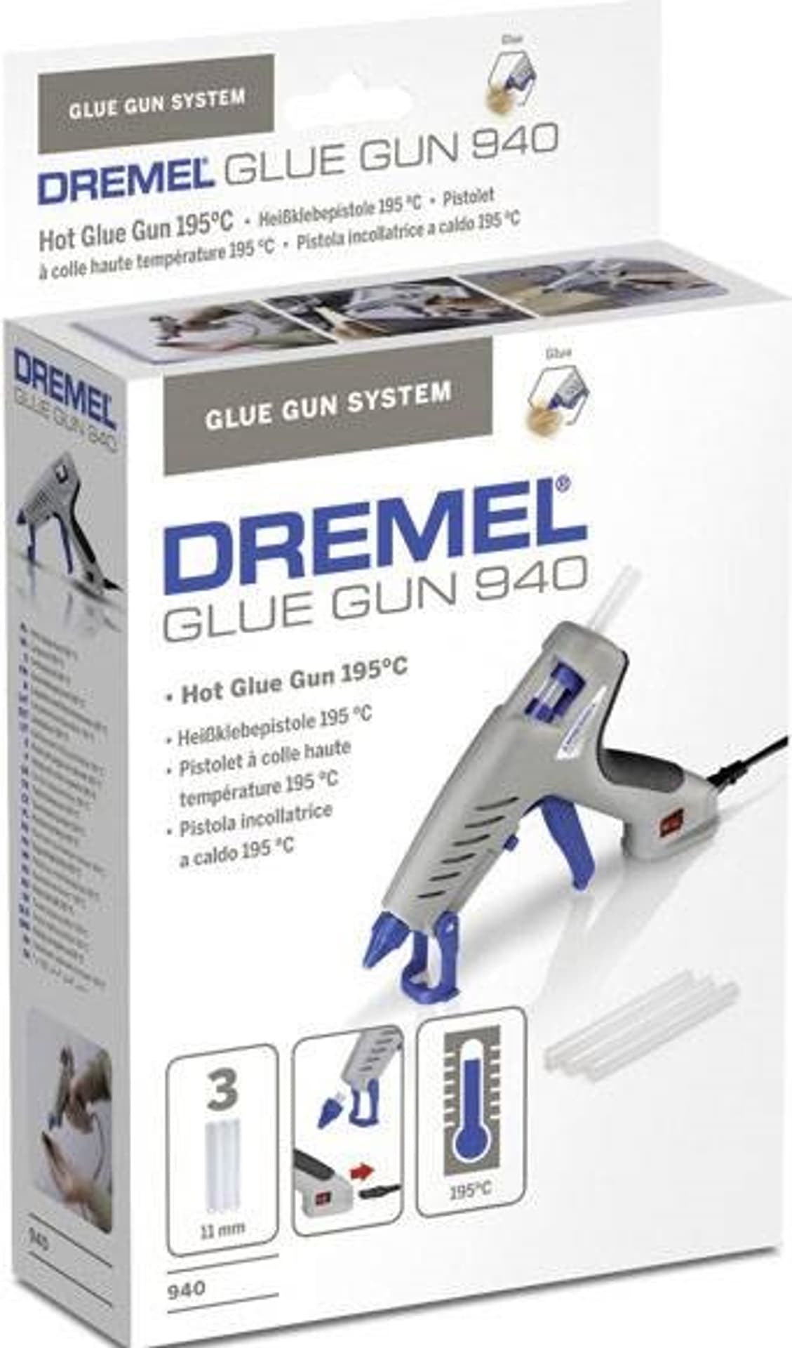 

PISTOLET DO KLEJU DREMEL 11MM