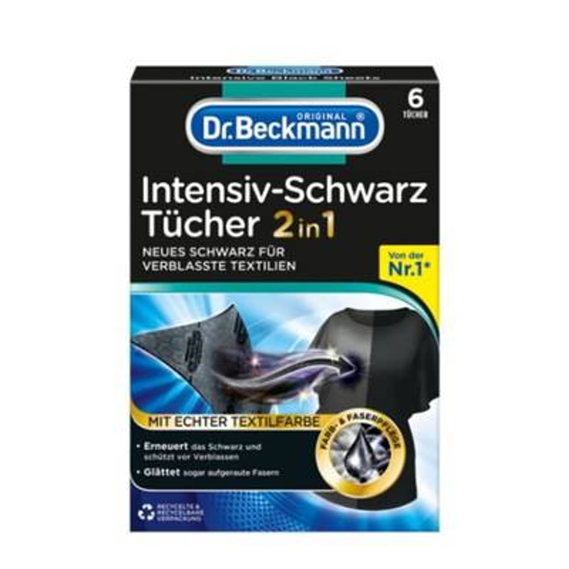 

Dr. Beckmann Intensiv-Schwarz 2in1 Intensywna Czerń 6 szt.