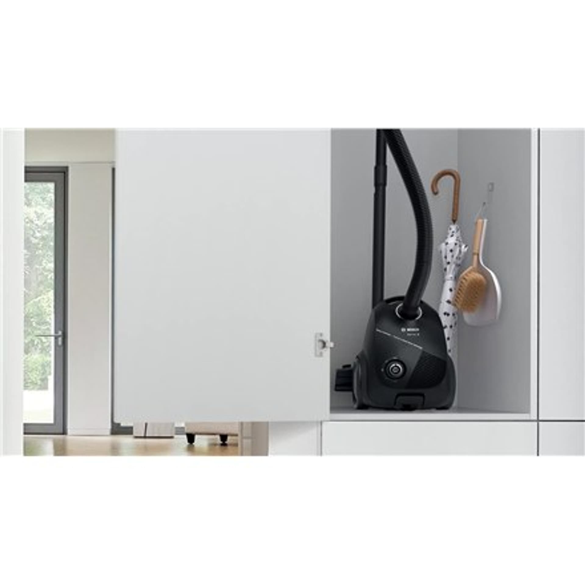 

Bosch Odkurzacz BGBS2BA2 workowy, moc 600 W, pojemność kurzu 3,5 L, czarny, Made in Germany