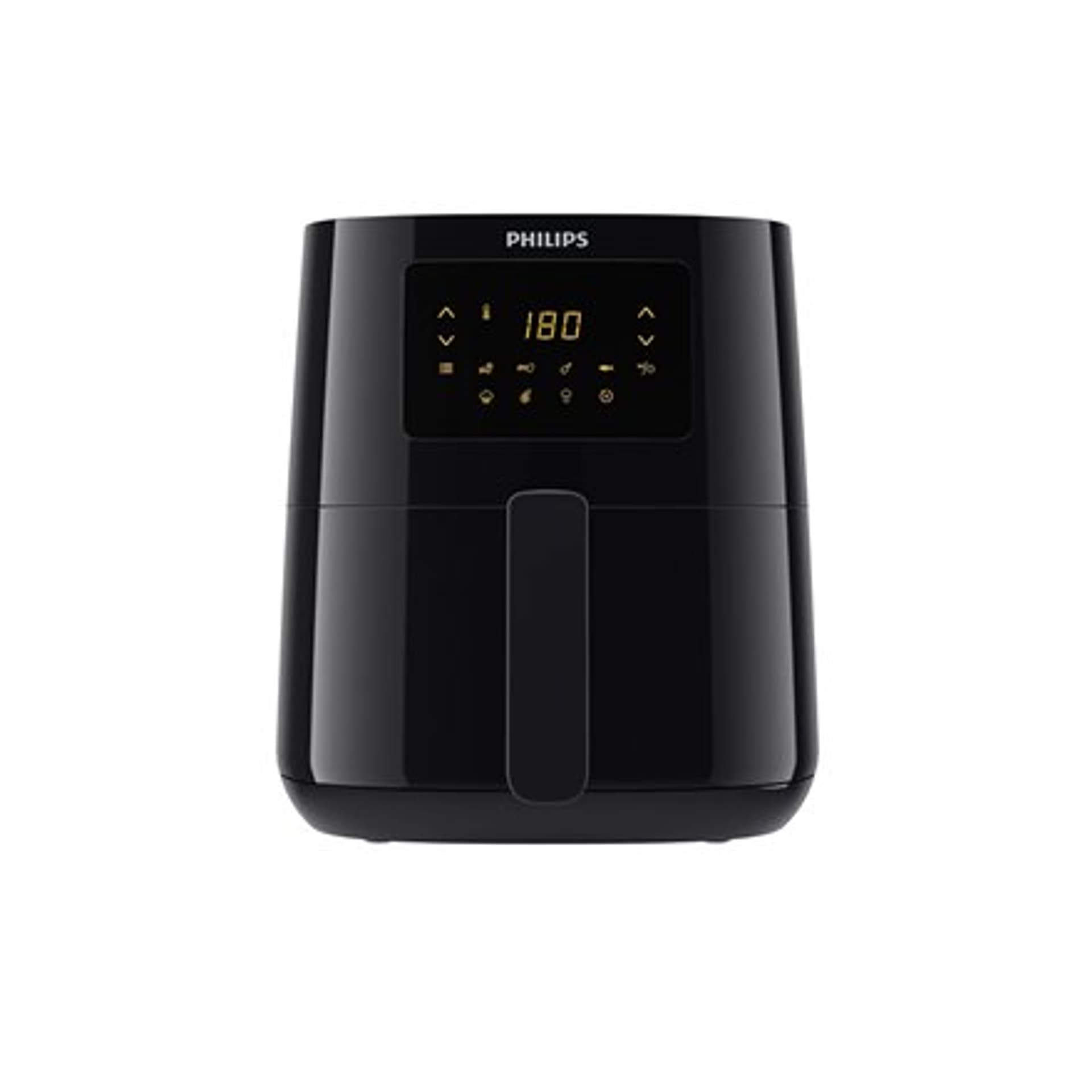 

Philips Airfryer HD9252/90 Essential Moc 1400 W, pojemność 4,1 L, technologia Rapid Air, kolor czarny