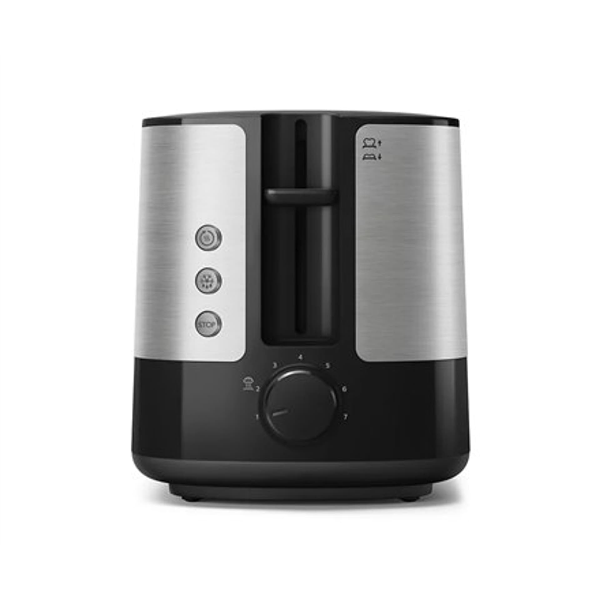 

Philips Toster HD2637/90 kolekcja Viva ilość gniazd 2, Materiał obudowy Metal/Plastik, Czarny