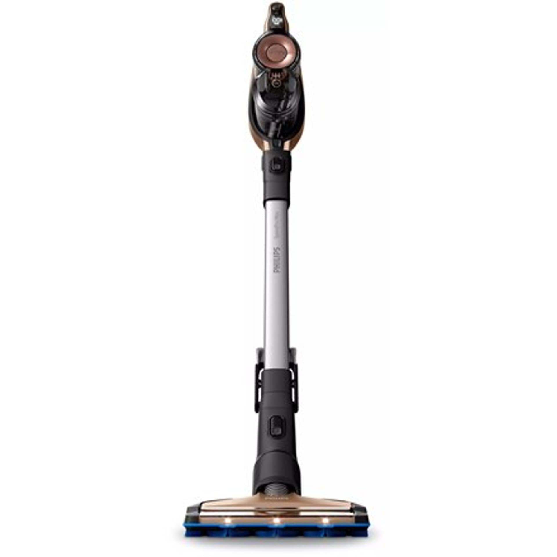 

Philips Vacuum cleaner XC7041/01 Handstick 2in1, 25.2 V, Operating time (max) 65 min, Beluga Silver, Max) 65 min/beluga silve