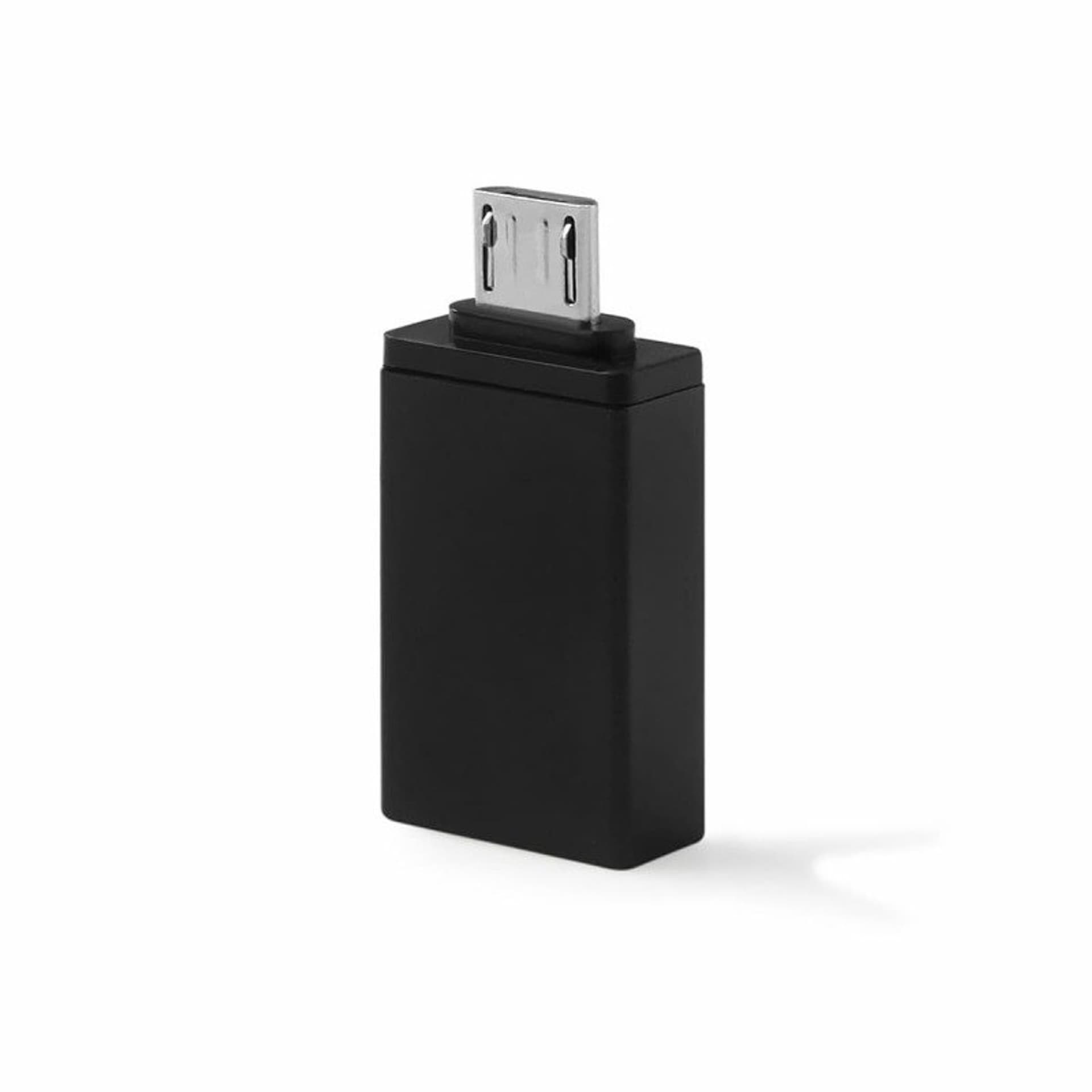 

Adapter przejściówka Reverse OTG USB /MICRO czarny